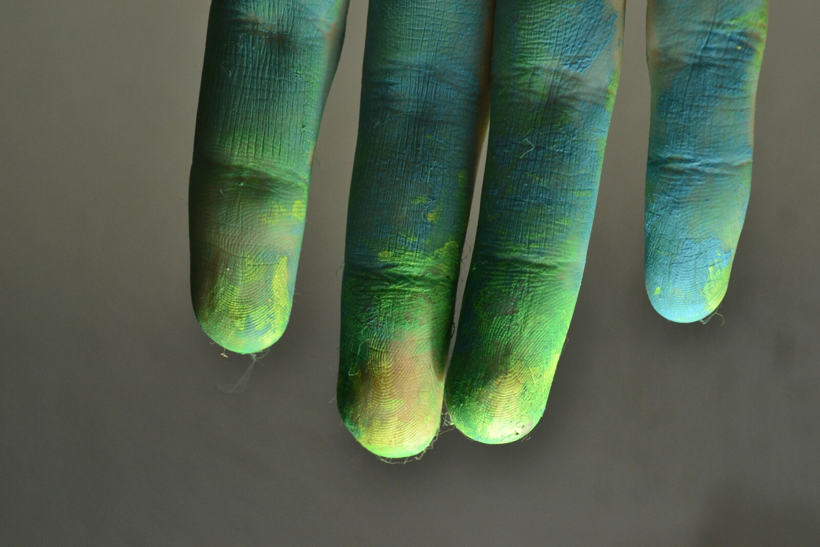 Nikon D3100 sample photo. Hand, paint photography