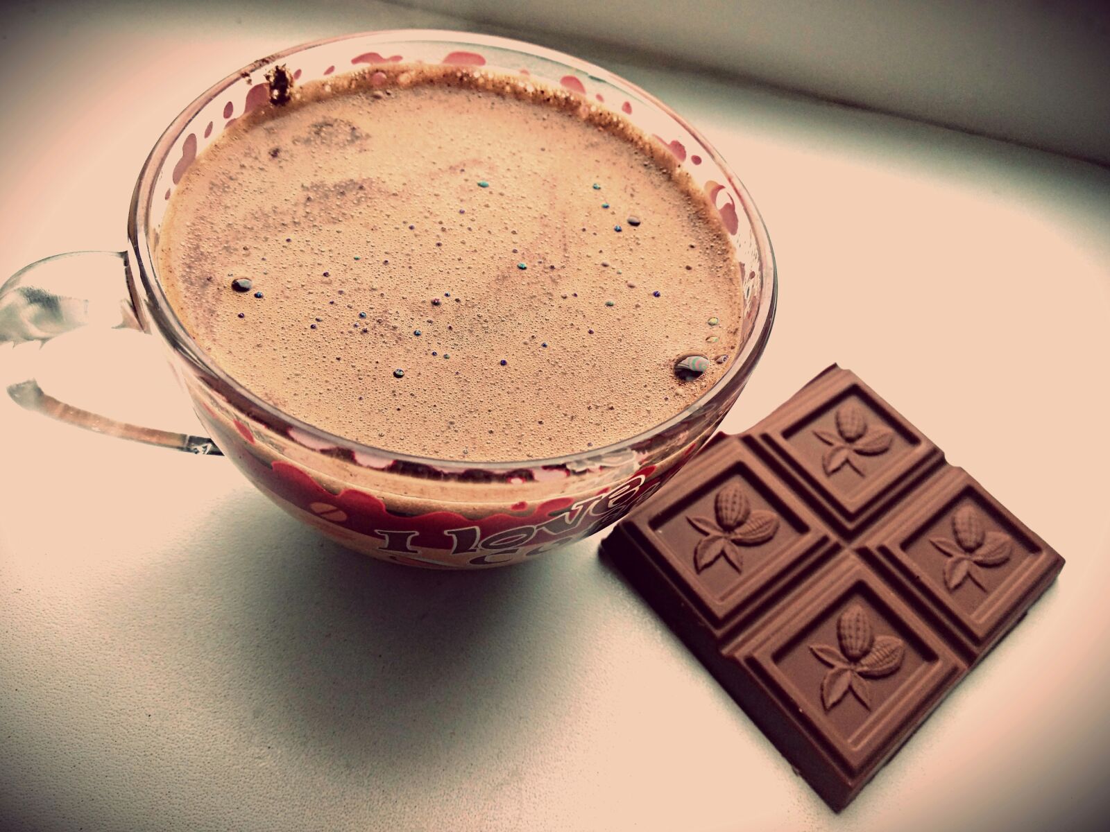 Xiaomi Mi A1 sample photo. Cup, coffee, chocolate photography