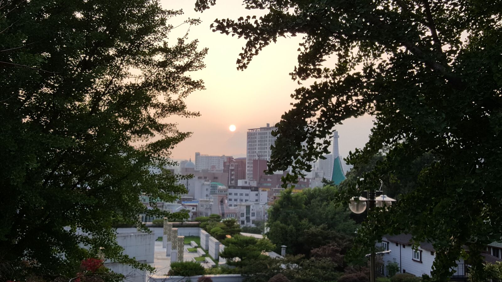 Samsung Galaxy Note5 sample photo. Seoul, glow, sunset photography