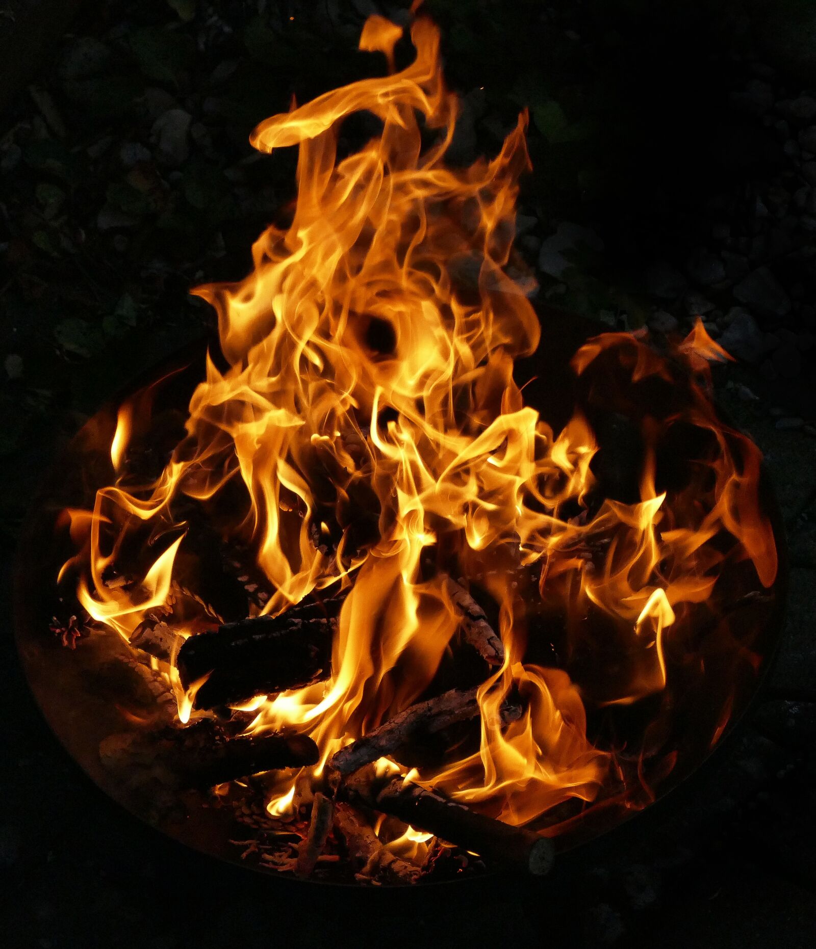 Panasonic Lumix DMC-FZ1000 sample photo. Fire, flame, fire bowl photography