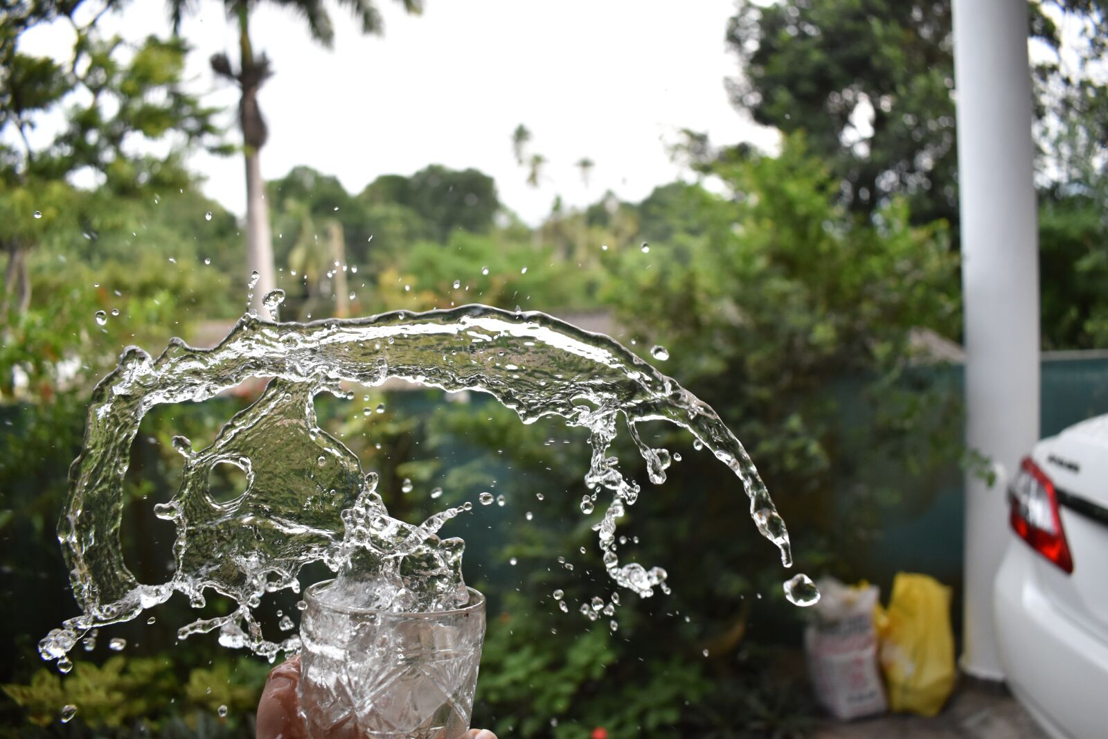 Nikon D3500 sample photo. Splash, water, wave photography