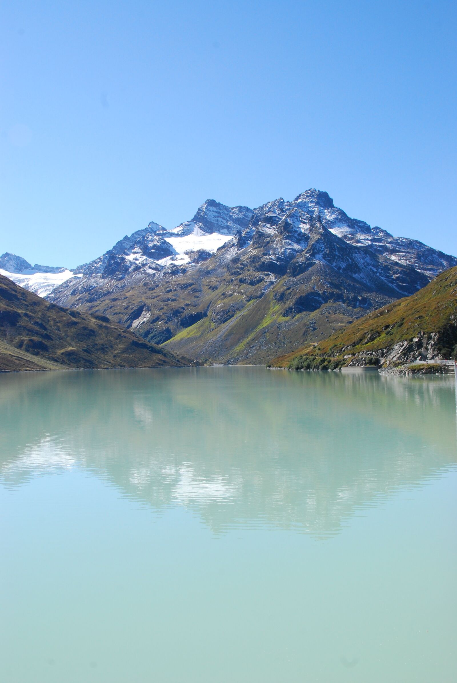 Nikon D80 sample photo. Silvretta, reservoir, austria photography