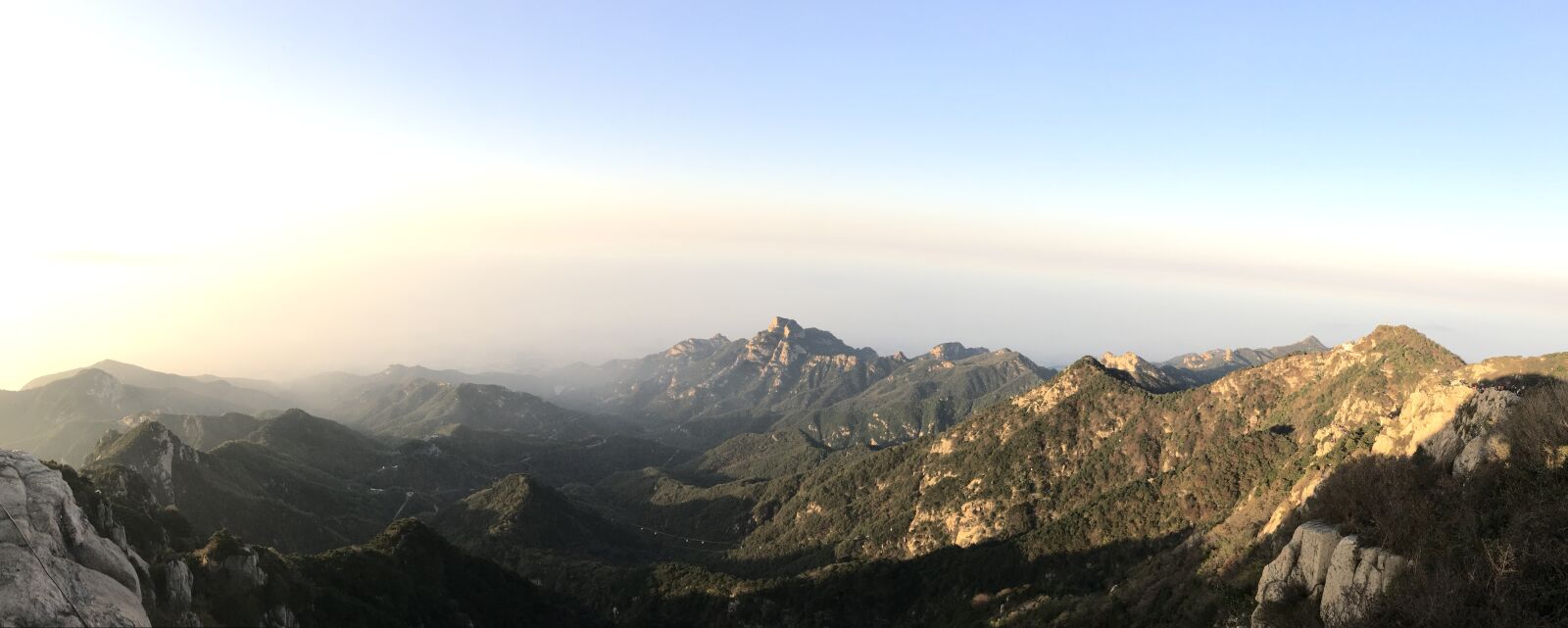 Apple iPad Pro sample photo. The scenery, taishan mountain photography