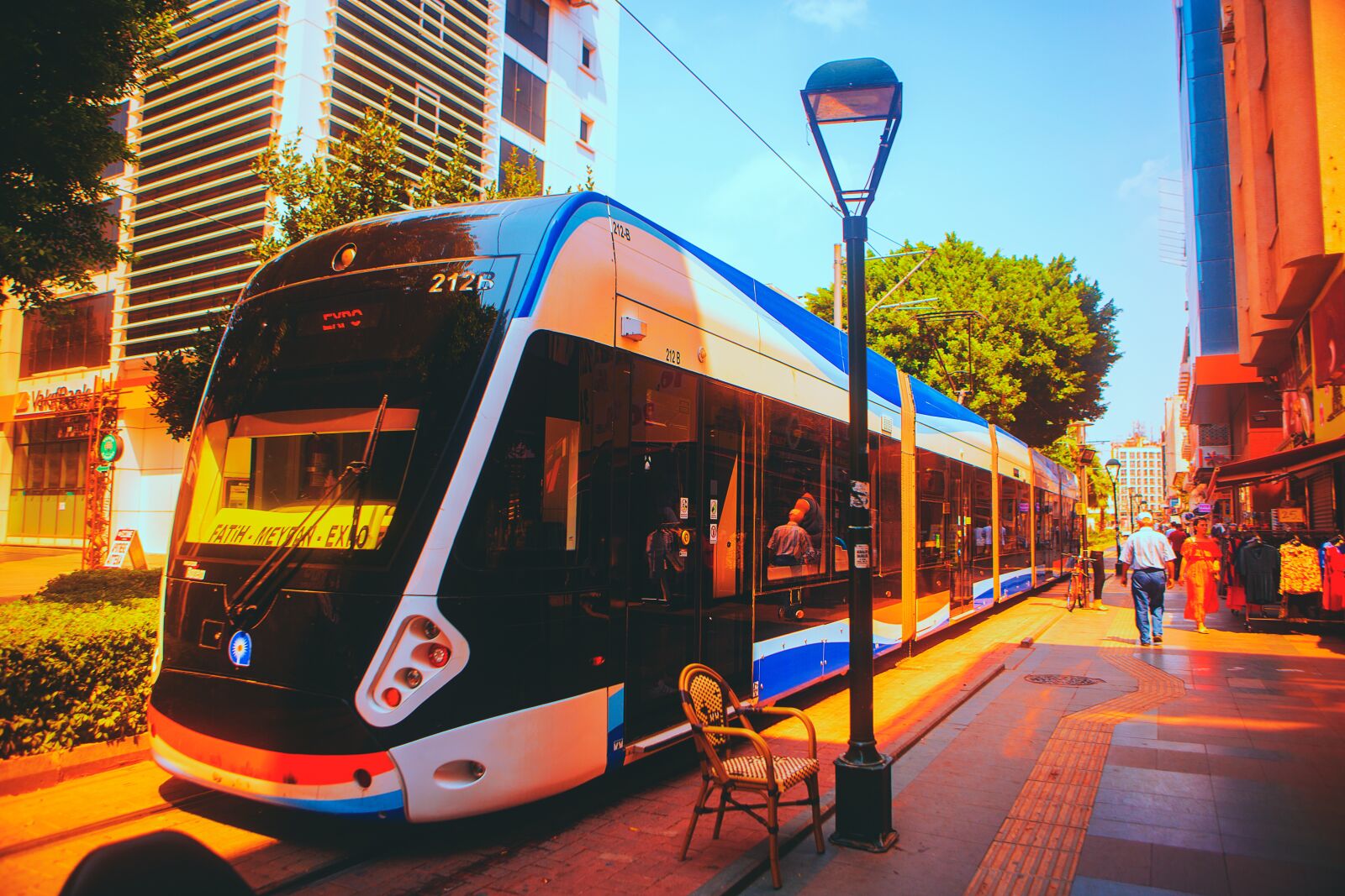 Canon EOS 5D Mark III sample photo. Tram, antalya, turkey photography