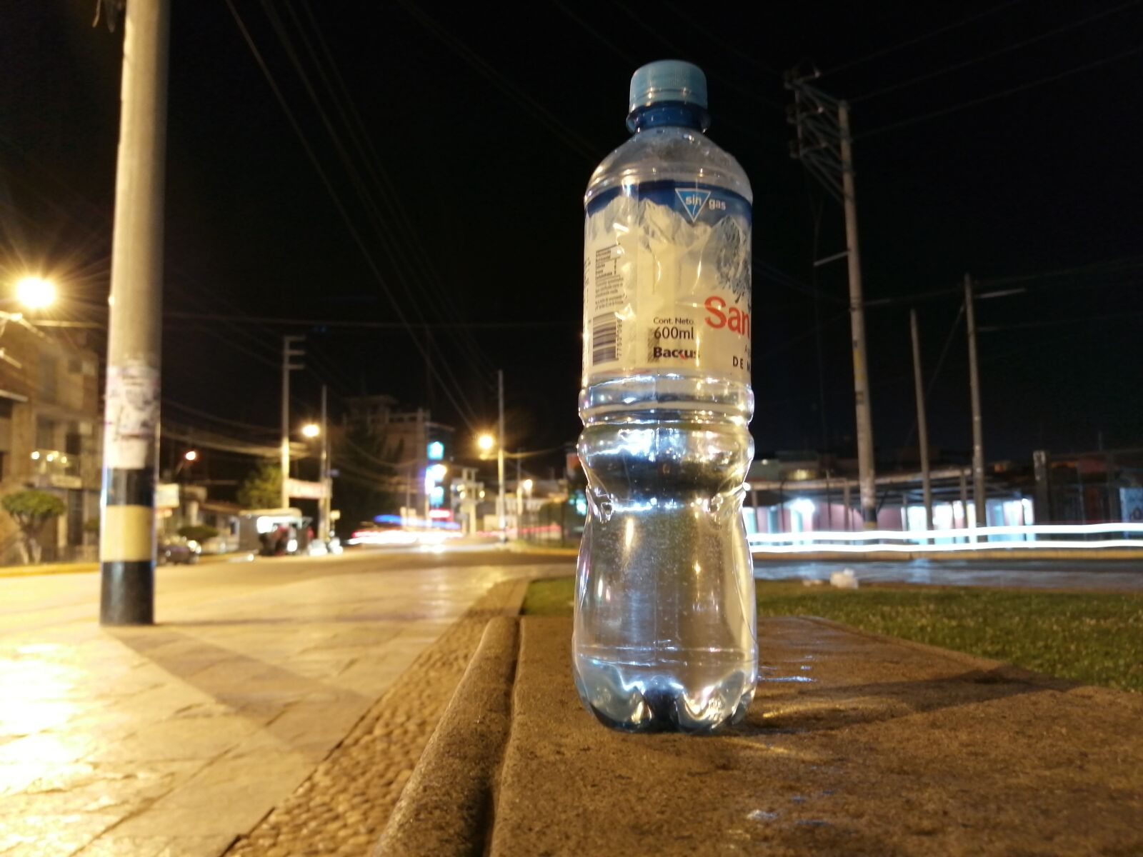HUAWEI POT-LX3 sample photo. Bottle, mineral water, drink photography