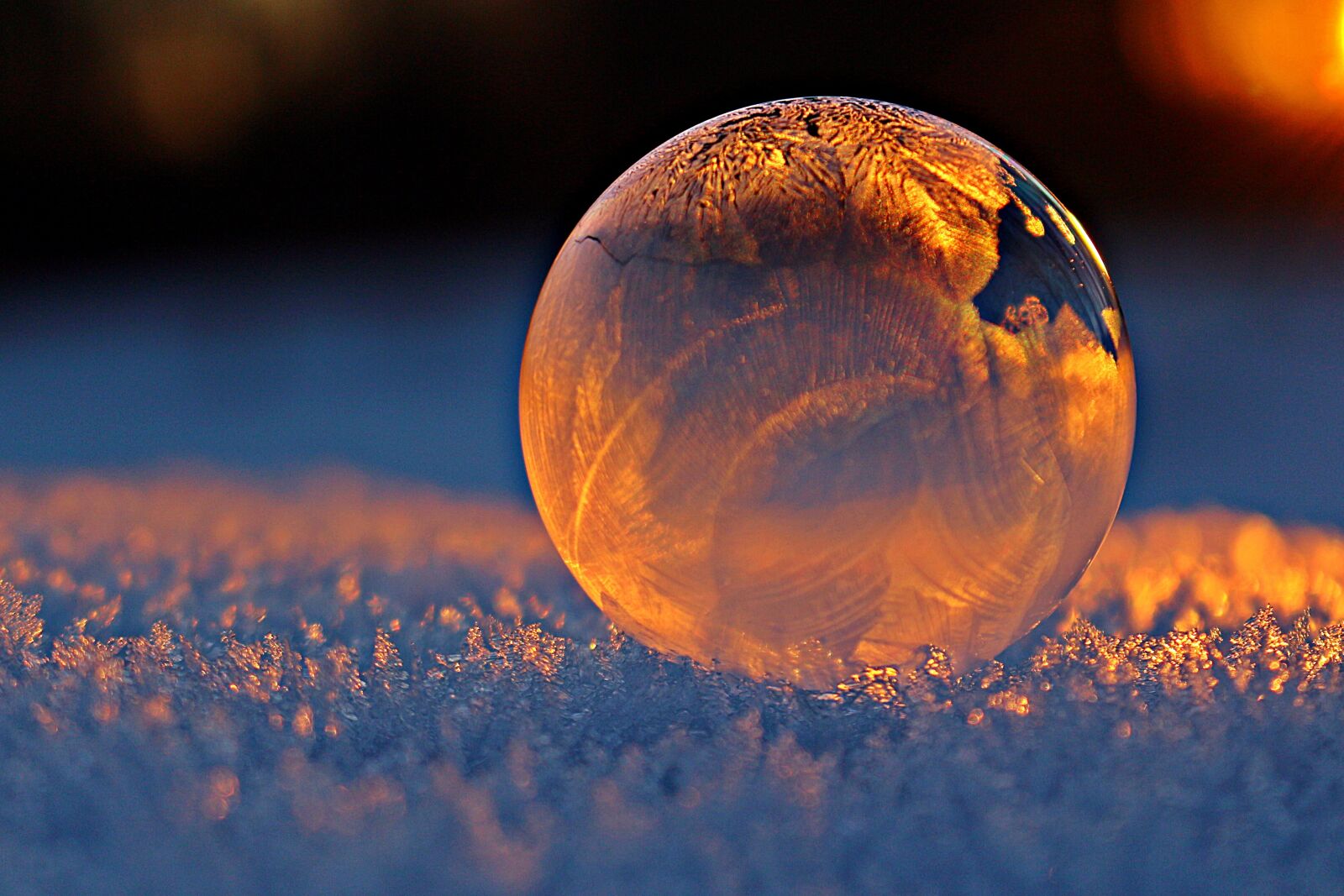 Canon EOS 100D (EOS Rebel SL1 / EOS Kiss X7) sample photo. Soap bubble, evening light photography