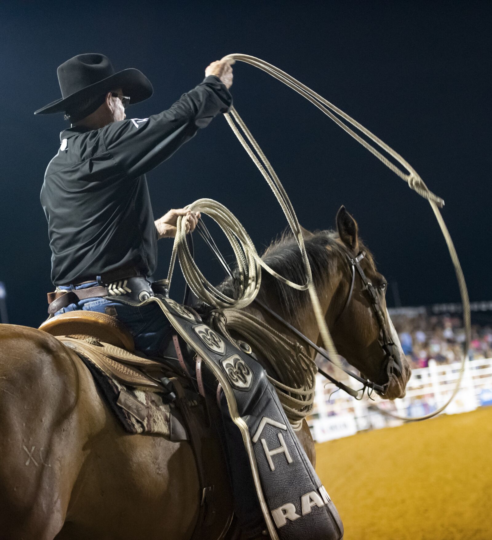 Nikon D850 sample photo. Cowboy, rodeo, horse photography