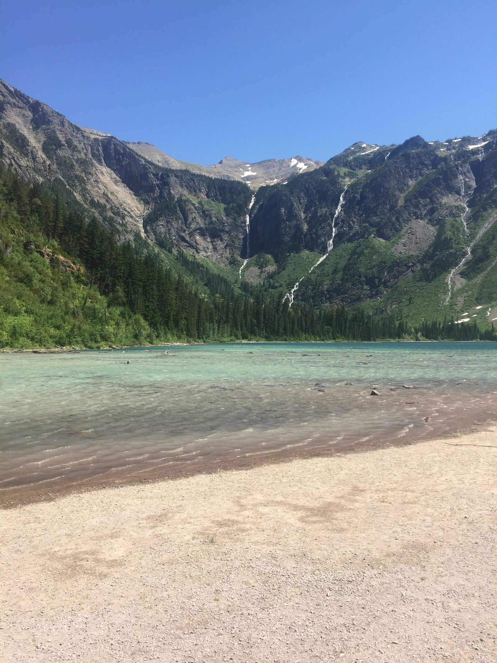 iPhone 6 Plus back camera 4.15mm f/2.2 sample photo. Glacier national park, glacial-fed photography