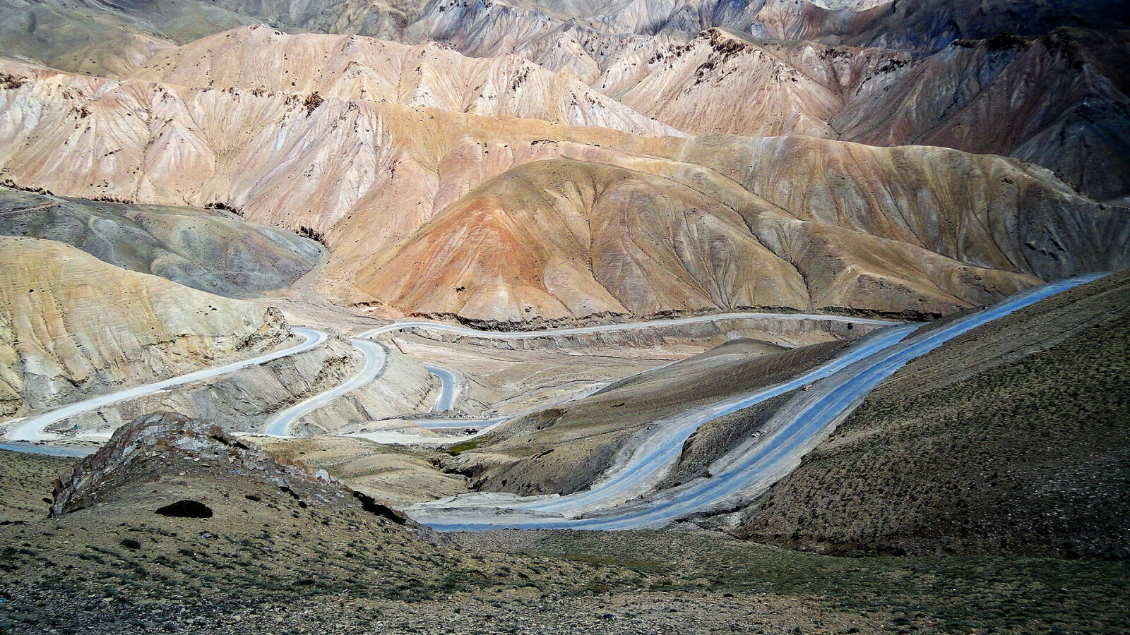 Sony DSC-W380 sample photo. Roads, of, ladakh photography