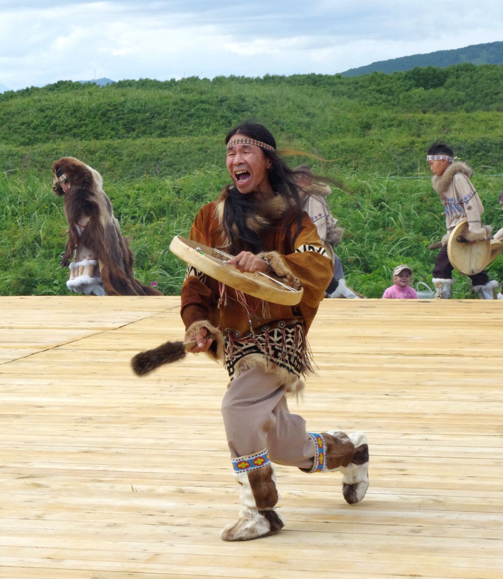 Pentax K-5 sample photo. National dances, koryak, shaman photography