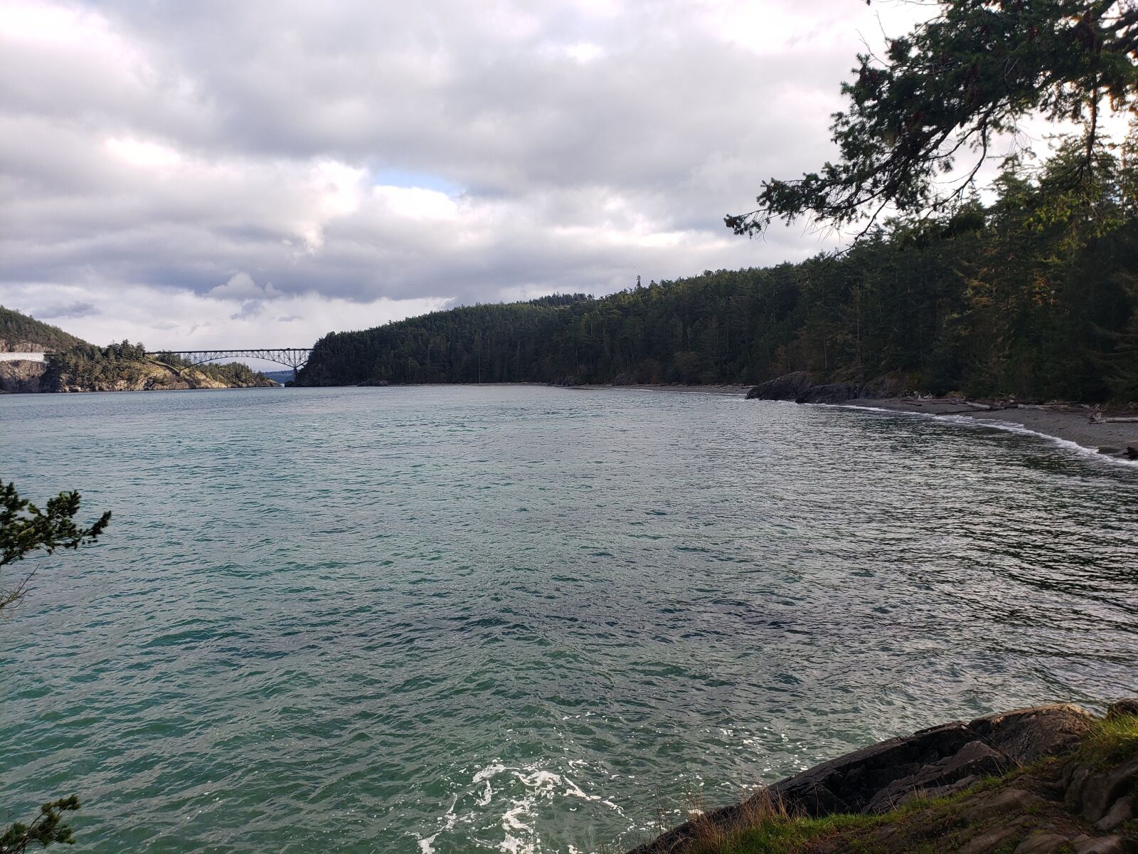 Samsung Galaxy S9+ sample photo. Washington state, deception pass photography
