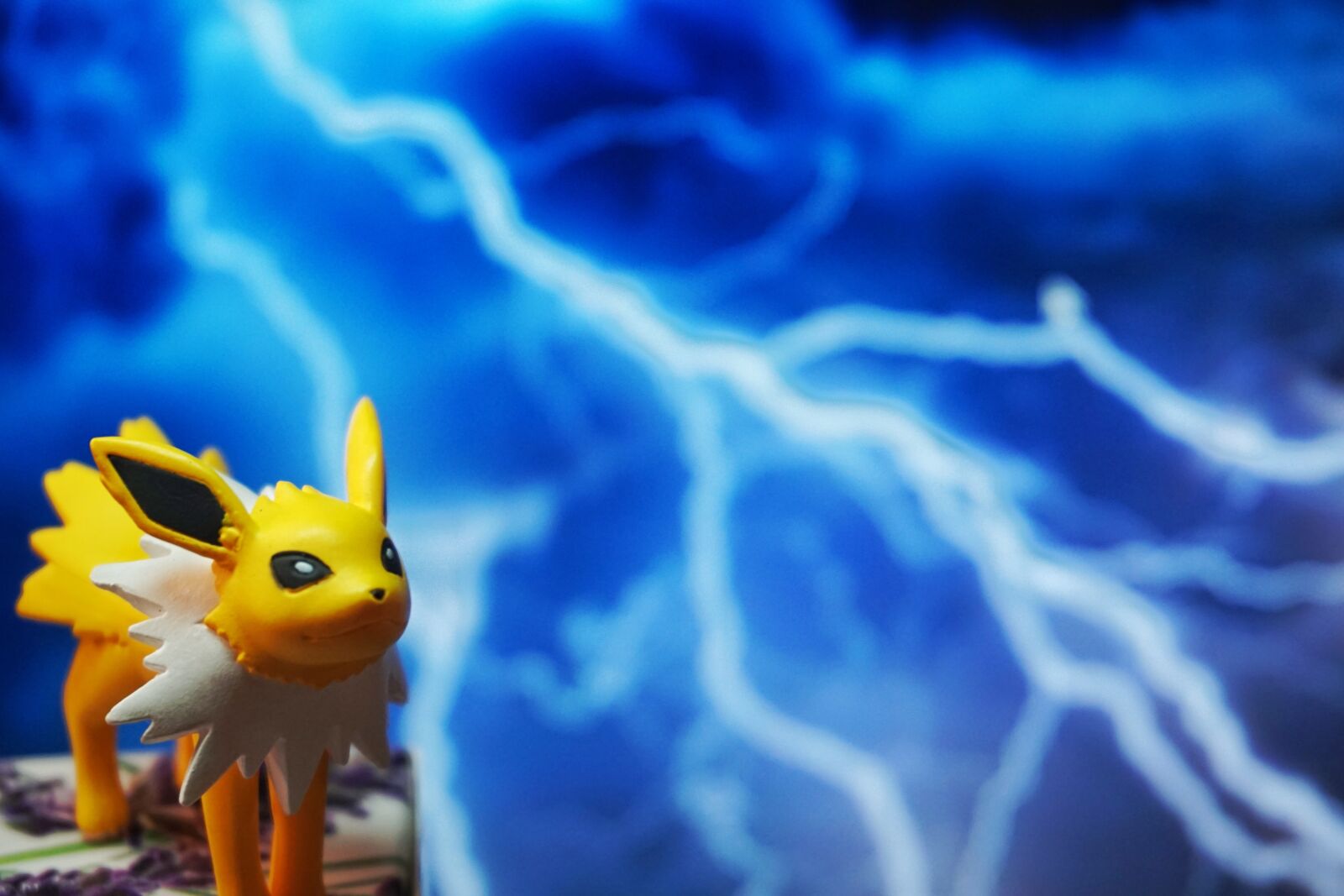 Sony a6000 sample photo. Toys, pokemon, lightning photography