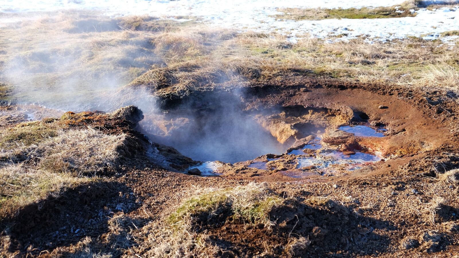 Fujifilm X-T1 sample photo. Geysir, geothermal field, hot photography