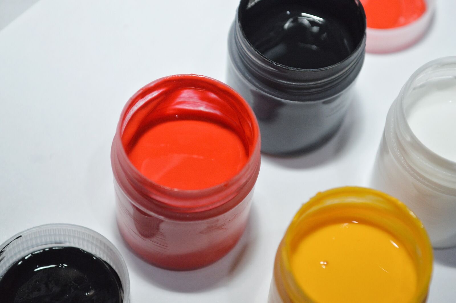 Nikon D3200 sample photo. Colors, paints, studio photography