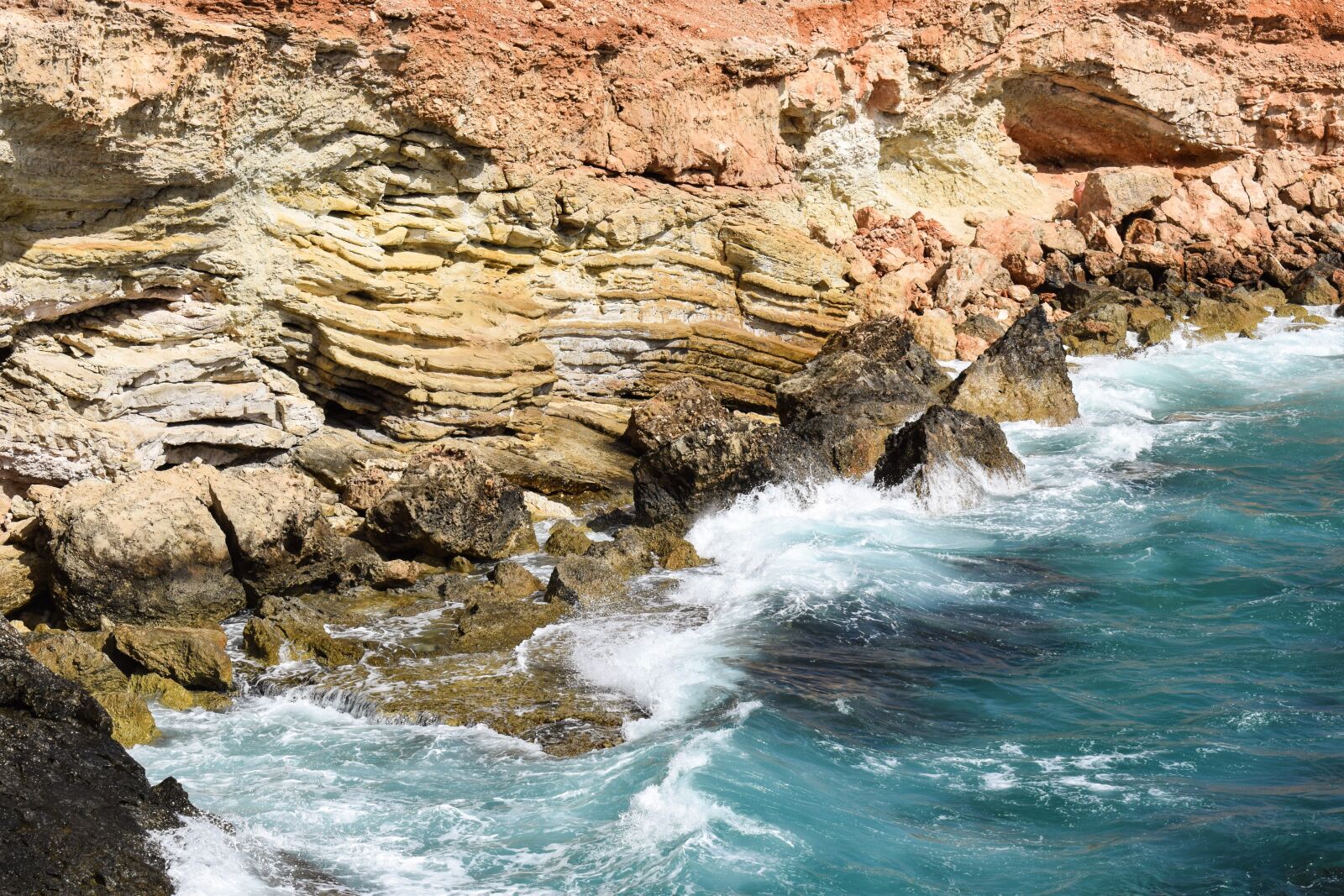 Nikon D3300 sample photo. Rocky coast, waves, coast photography