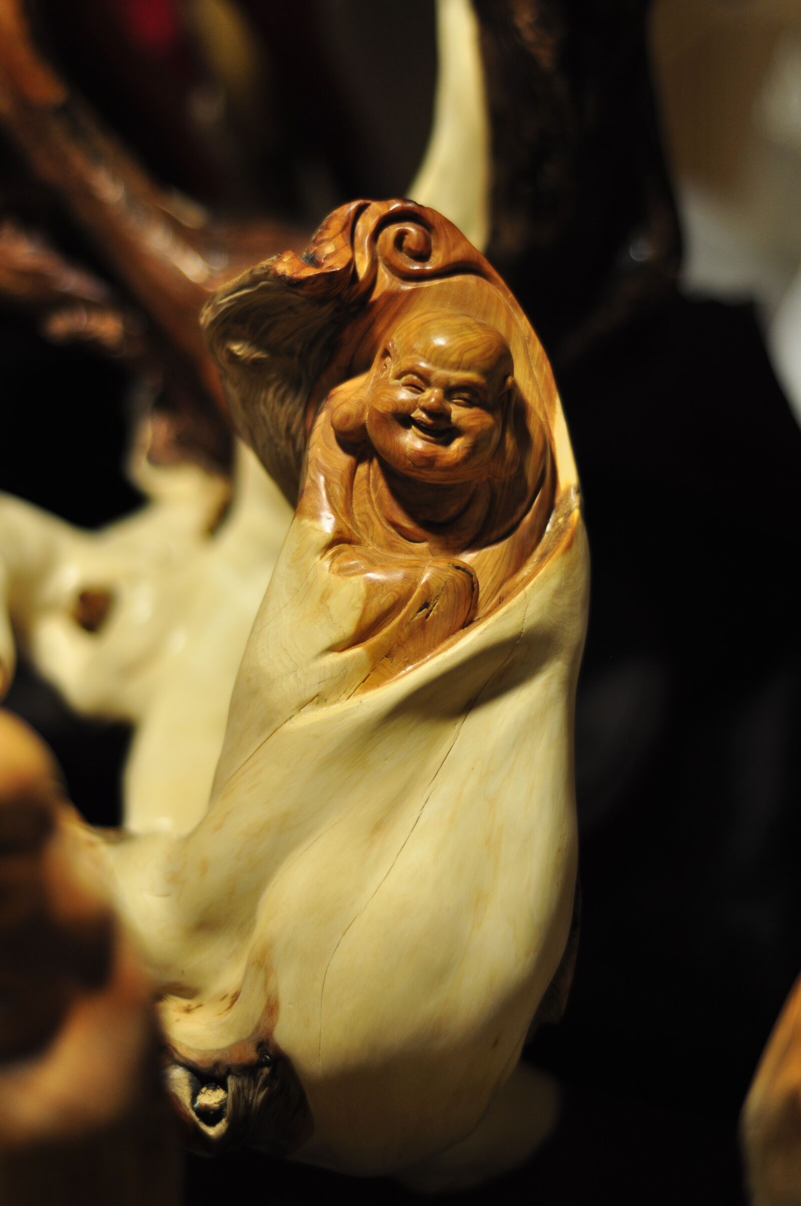 Nikon D90 sample photo. Art, wood carving, immortals photography