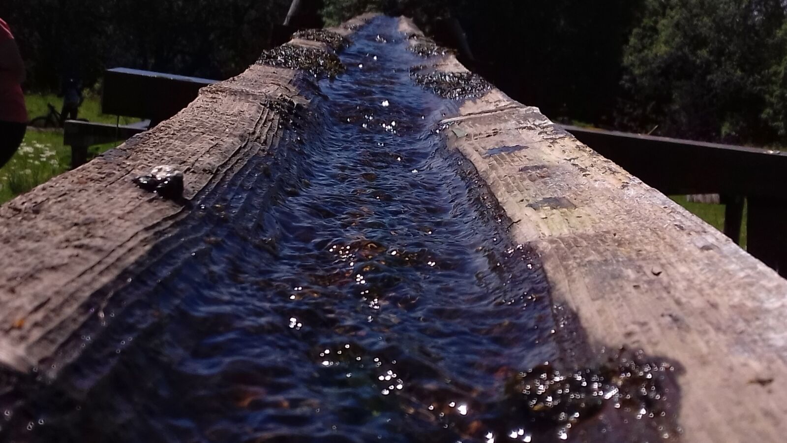 Samsung Galaxy J3(2016) sample photo. Water, flow, forest photography