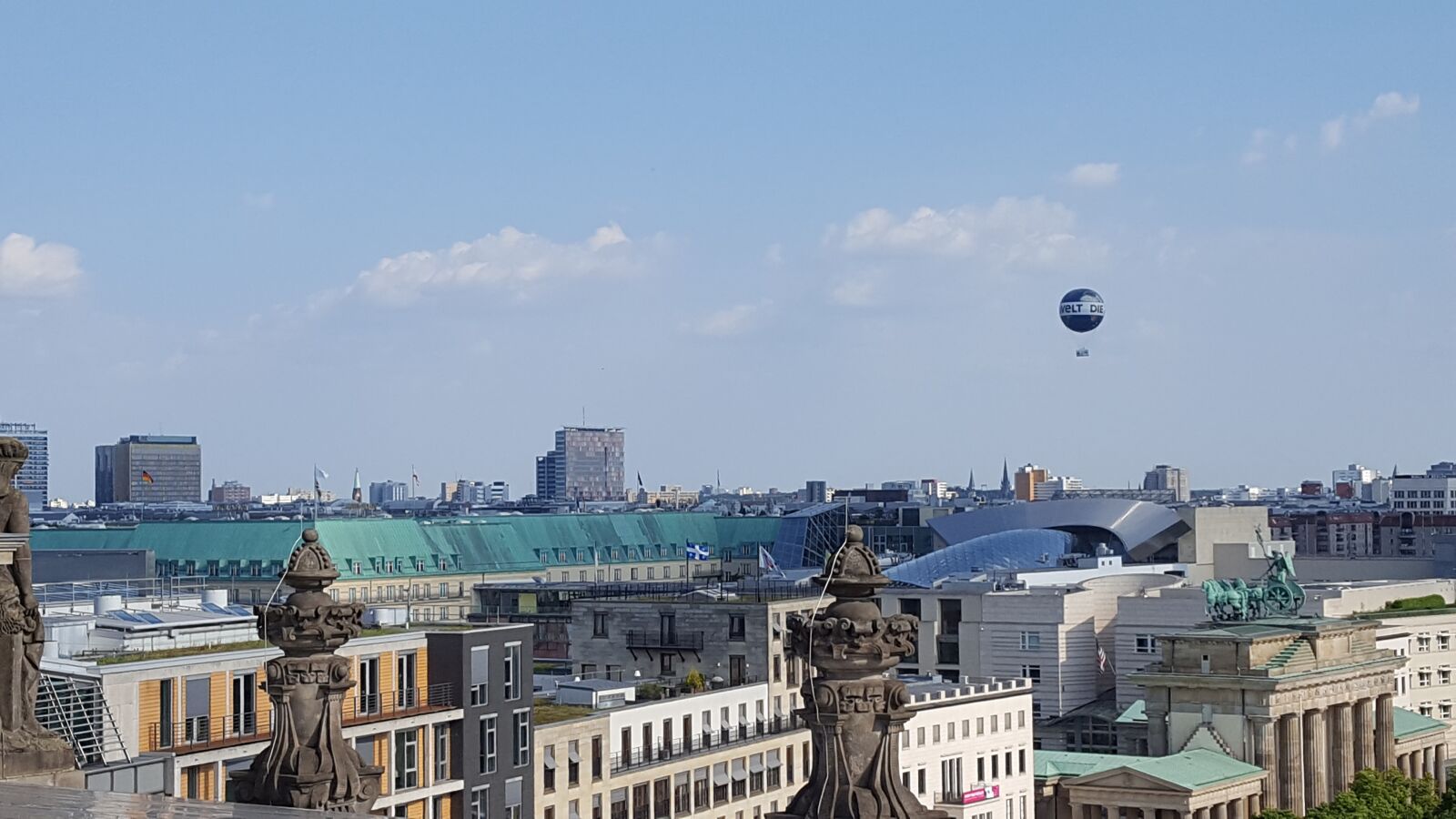Samsung GALAXY S6 edge sample photo. Berlin, sky view, capital photography