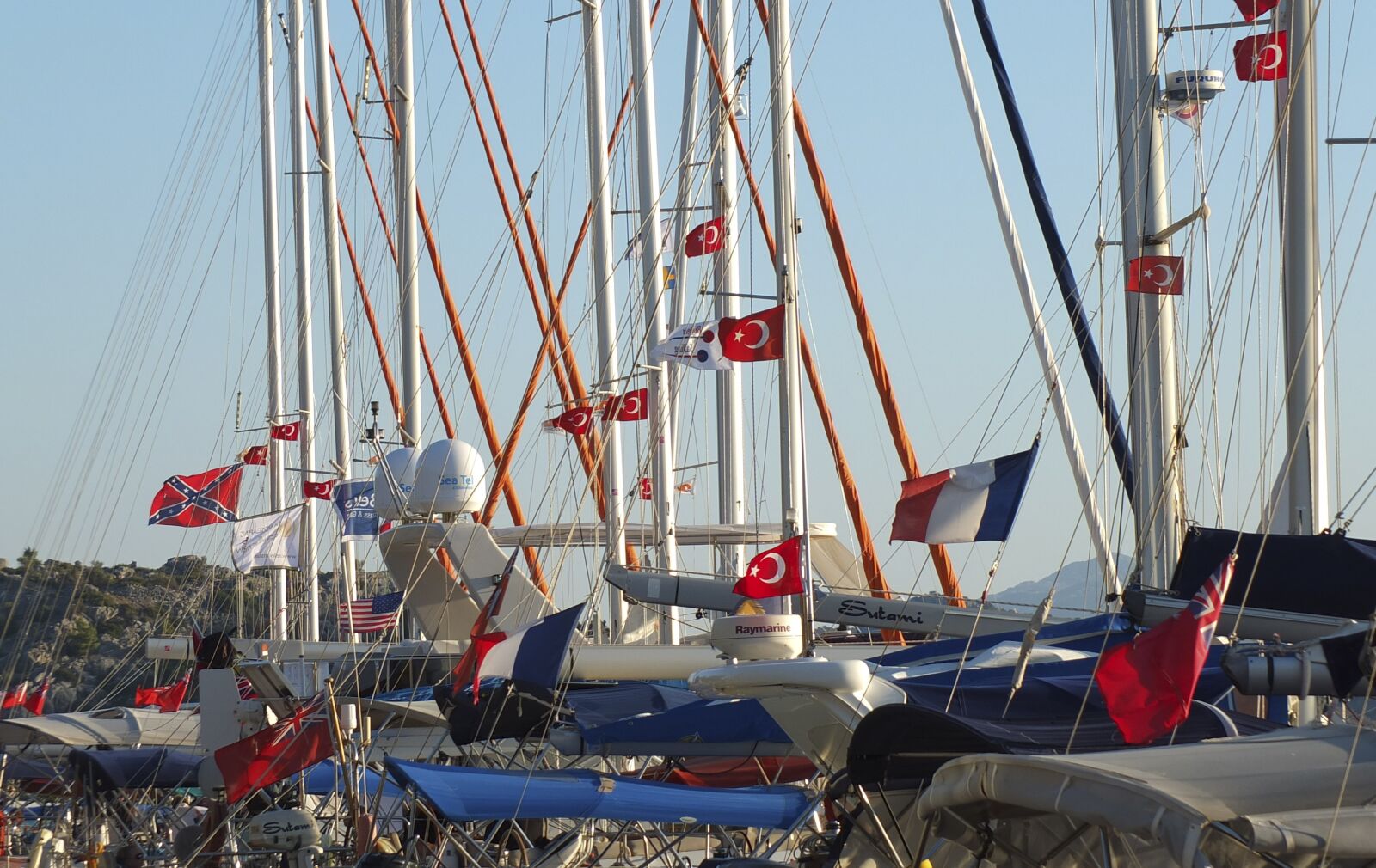Fujifilm X-S1 sample photo. Turkish, marina, sailing port photography