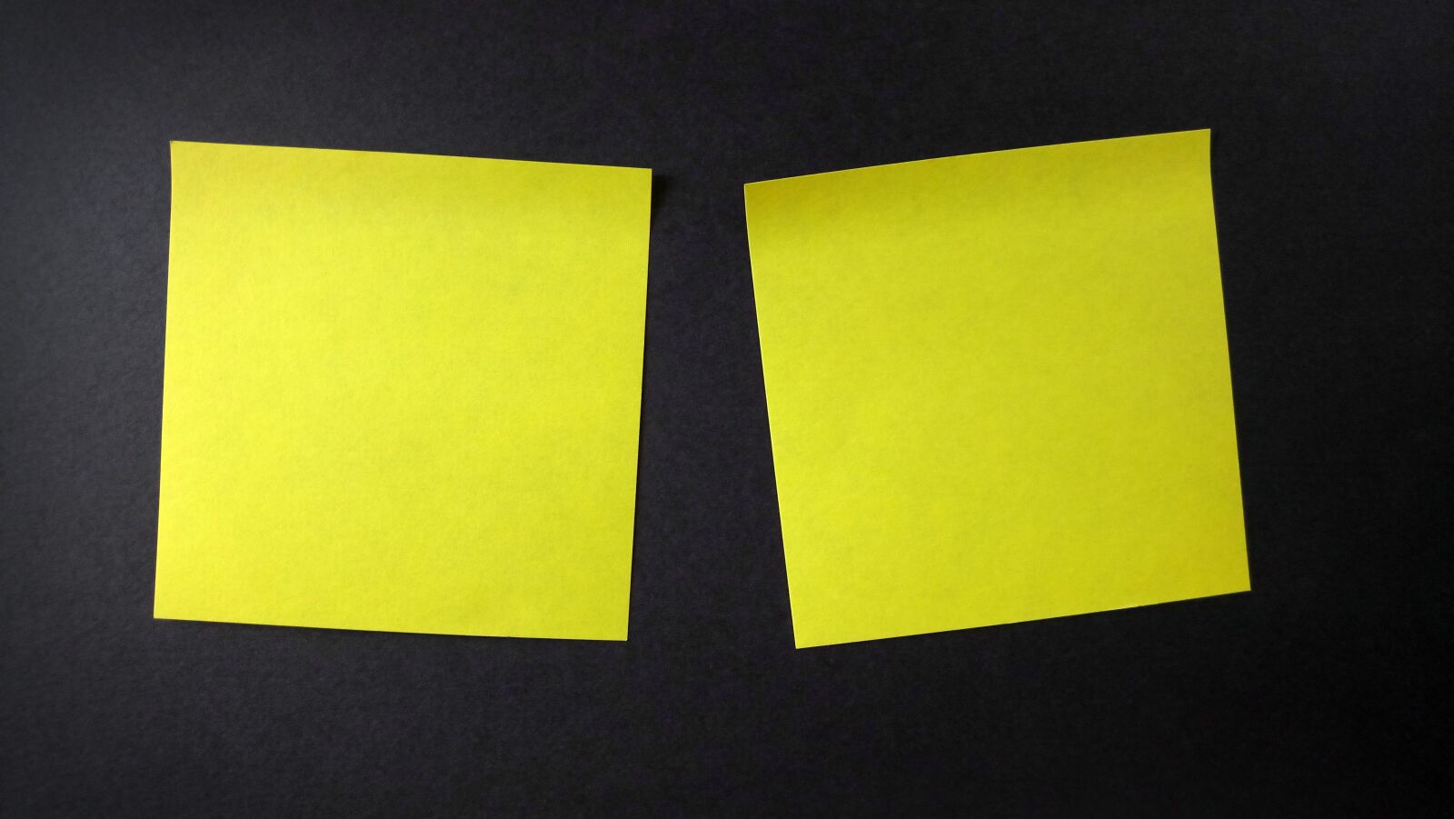 SHIFT 6M sample photo. Two, post-it, sticky note photography