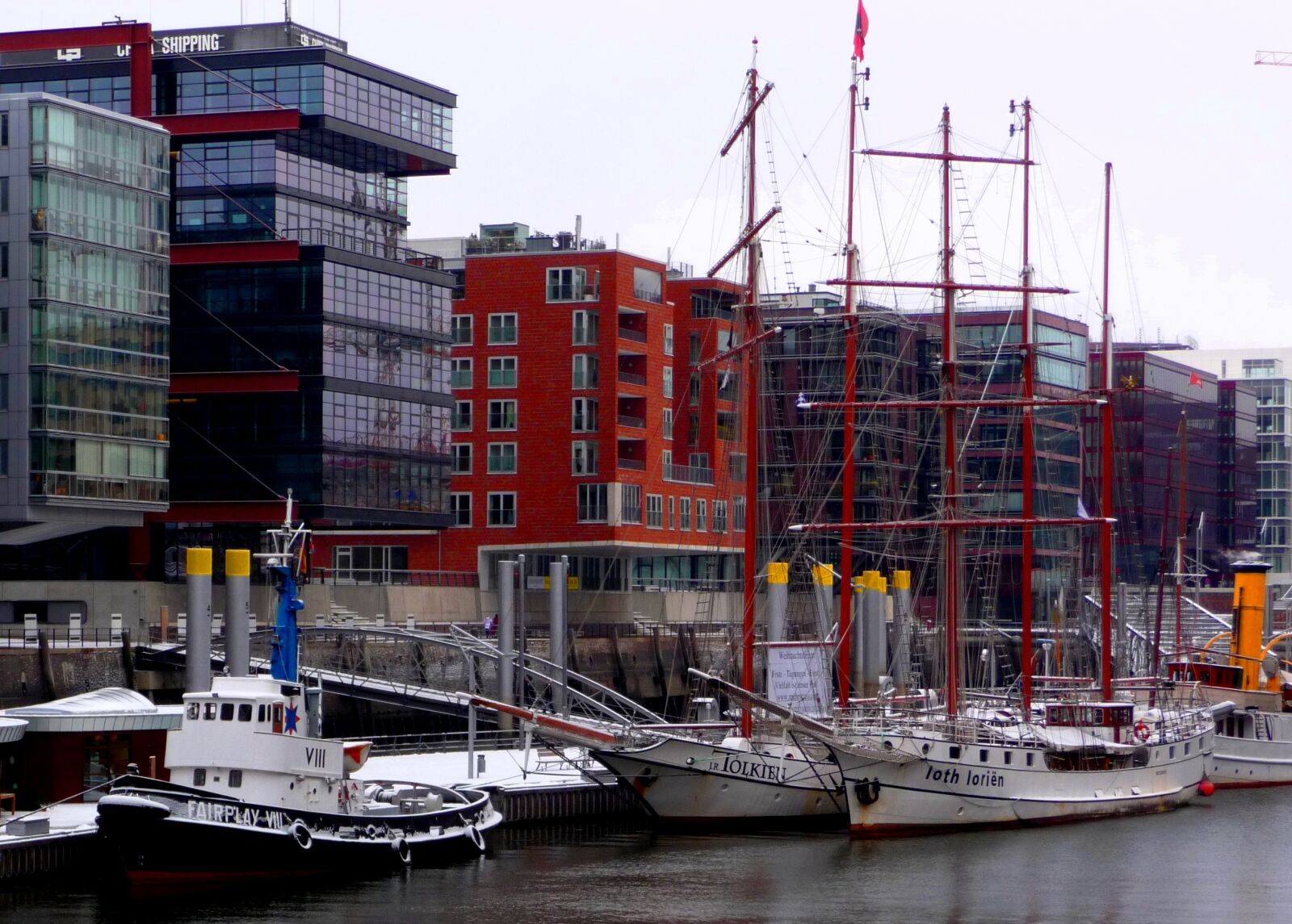 Panasonic Lumix DMC-TZ5 sample photo. Hamburg, harbour museum, harbour photography