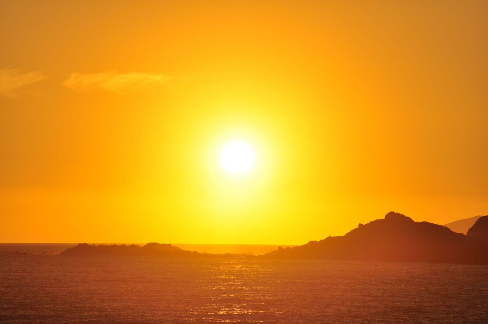 Nikon D5000 sample photo. Sun, sunset, sea photography