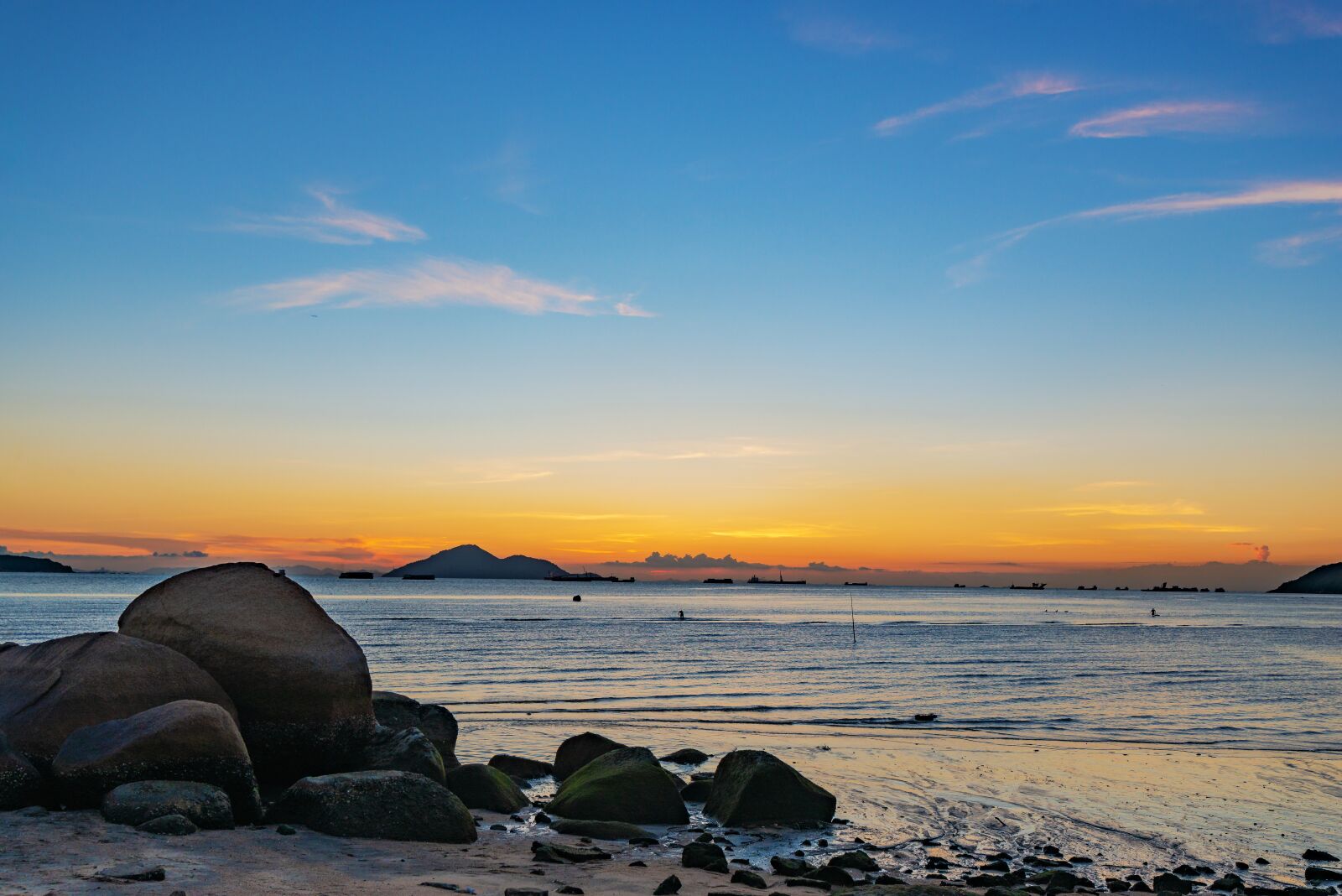 Nikon D800E sample photo. Seascape, beach, dusk photography