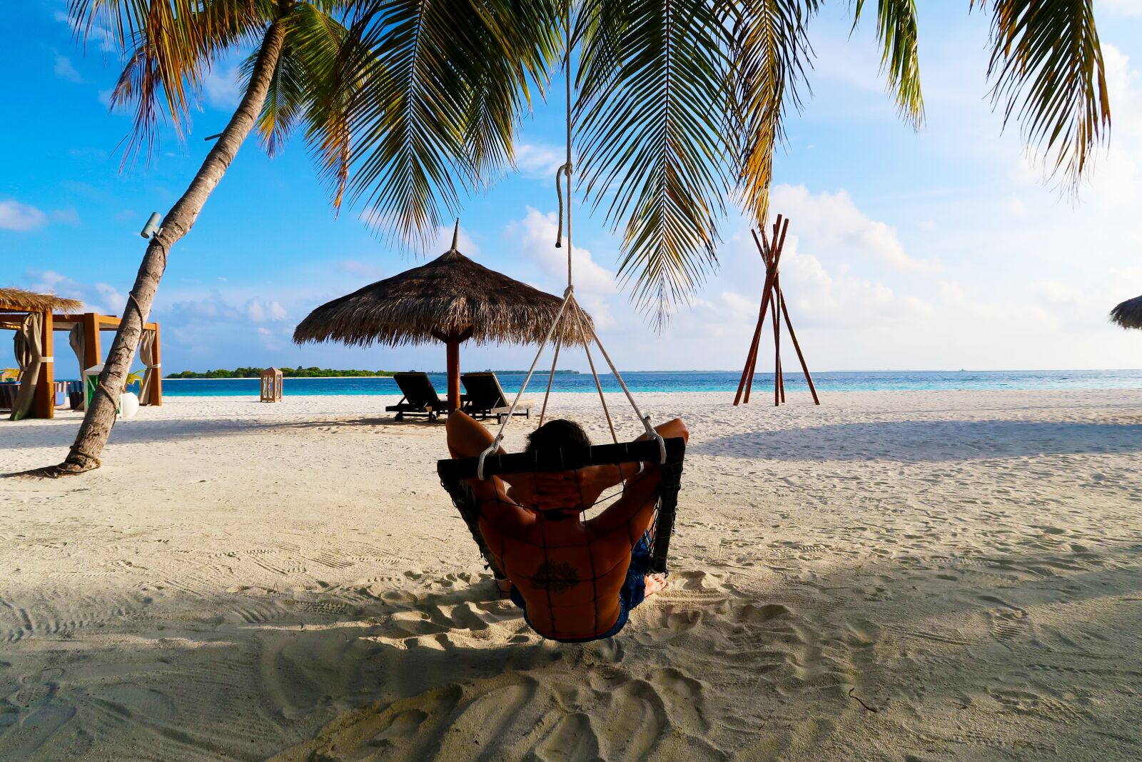 Canon PowerShot G7 X Mark II sample photo. Relax, palm, paradise photography