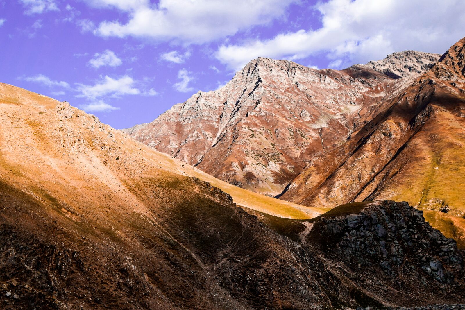 Nikon D5300 sample photo. Sky, mountains, clouds photography