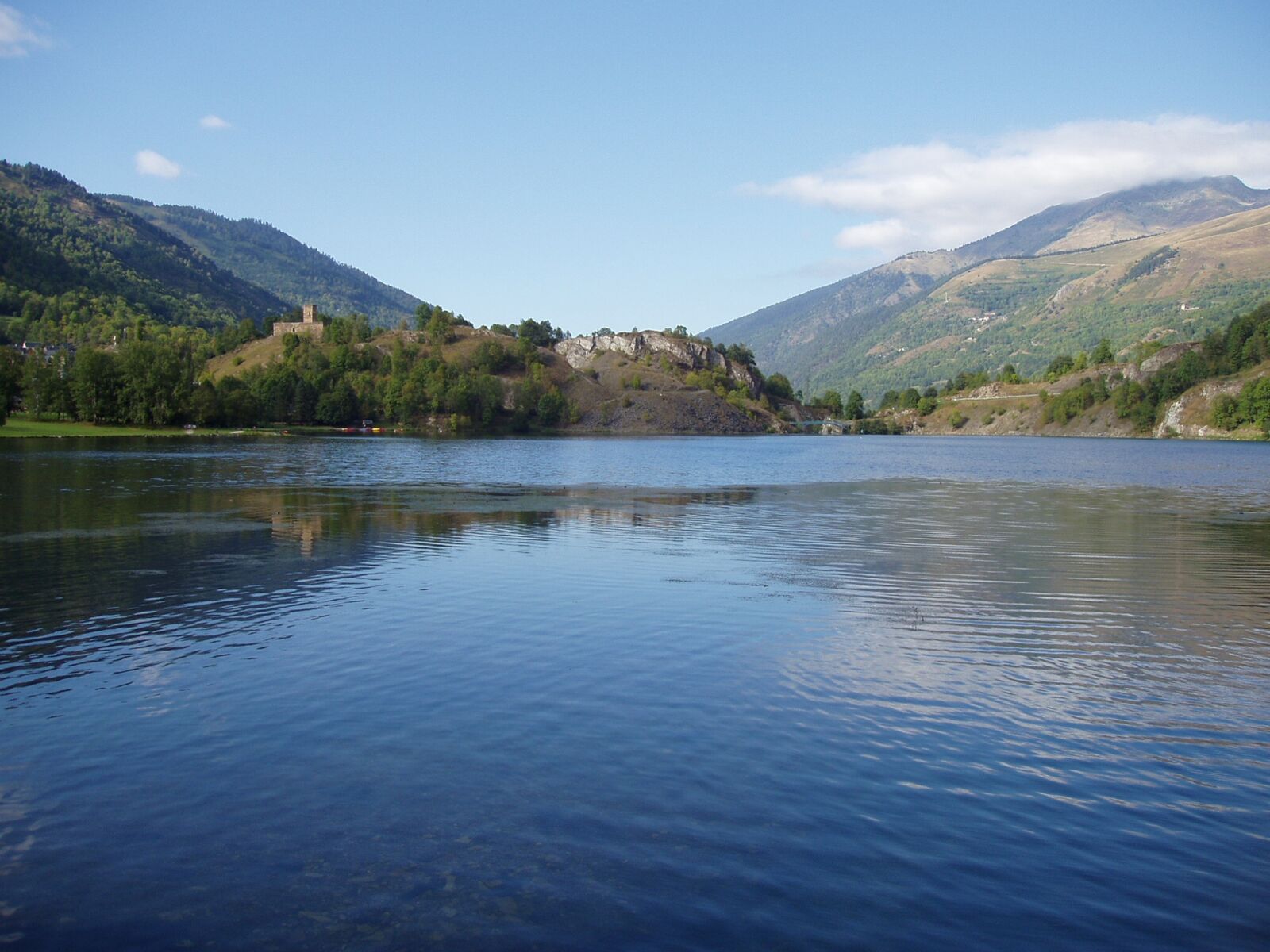 Olympus X-2,C-50Z sample photo. Lake, pond, french pyrenees photography