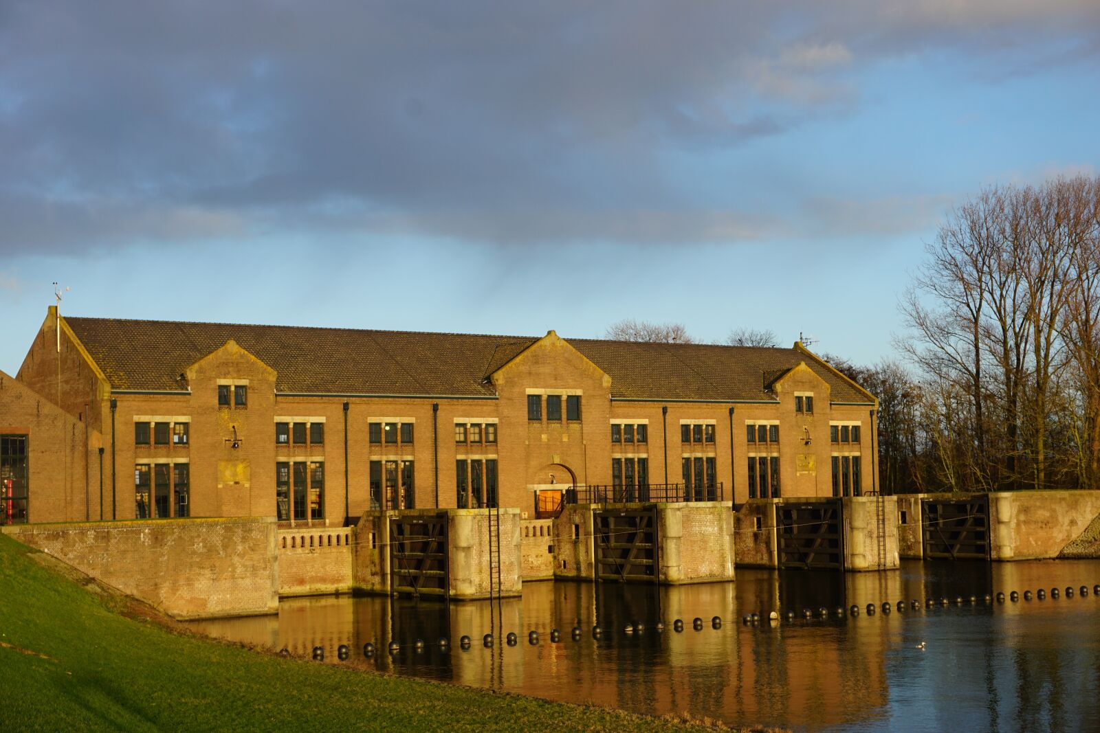 Sony a6000 sample photo. Hydroelectric power station, holland photography