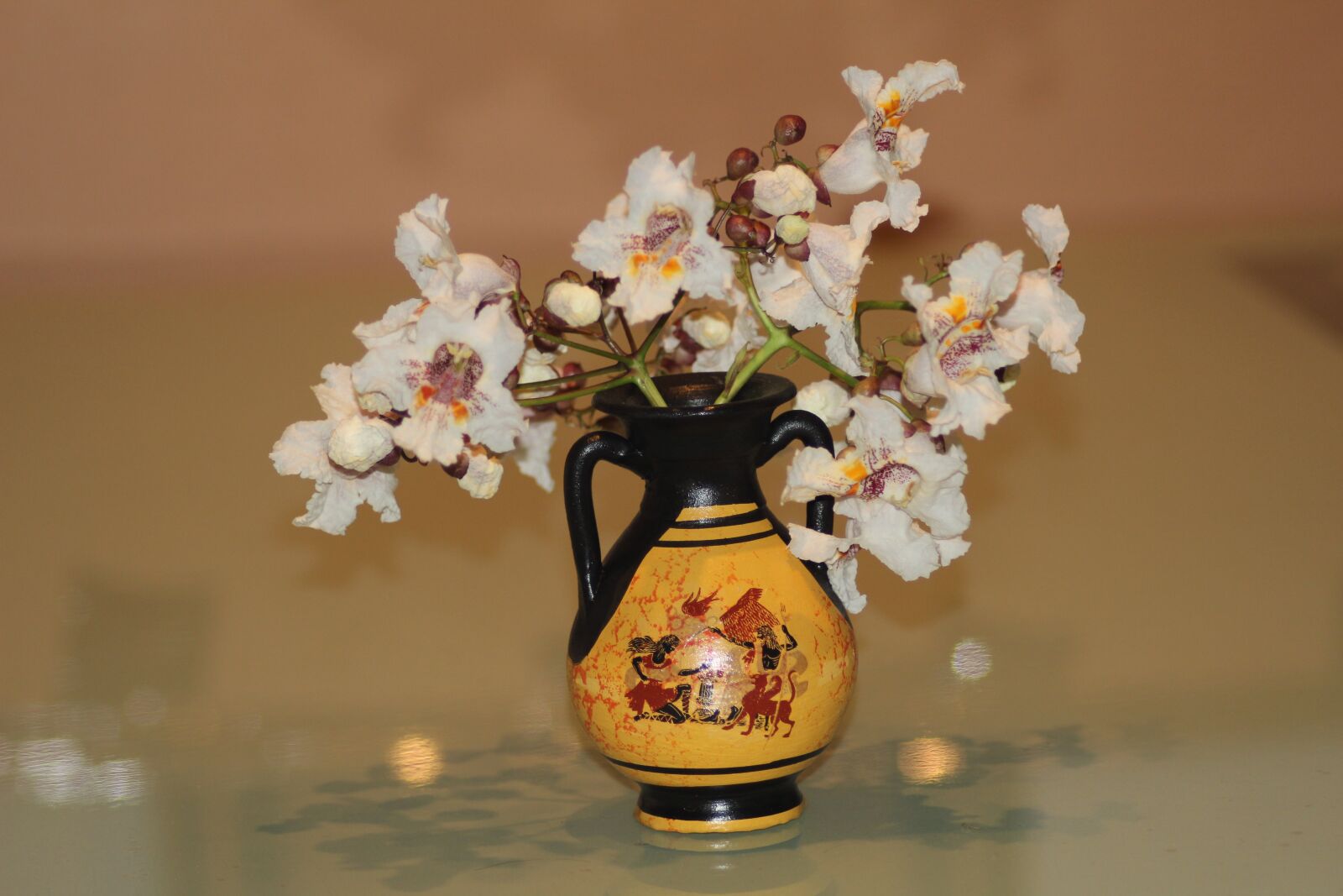 Canon EOS 600D (Rebel EOS T3i / EOS Kiss X5) sample photo. Flowers, pitcher, still life photography