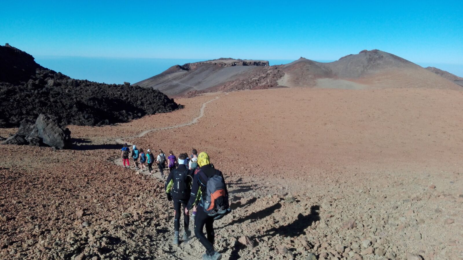 HUAWEI P8 Lite sample photo. Hiking, volcano, landscape photography