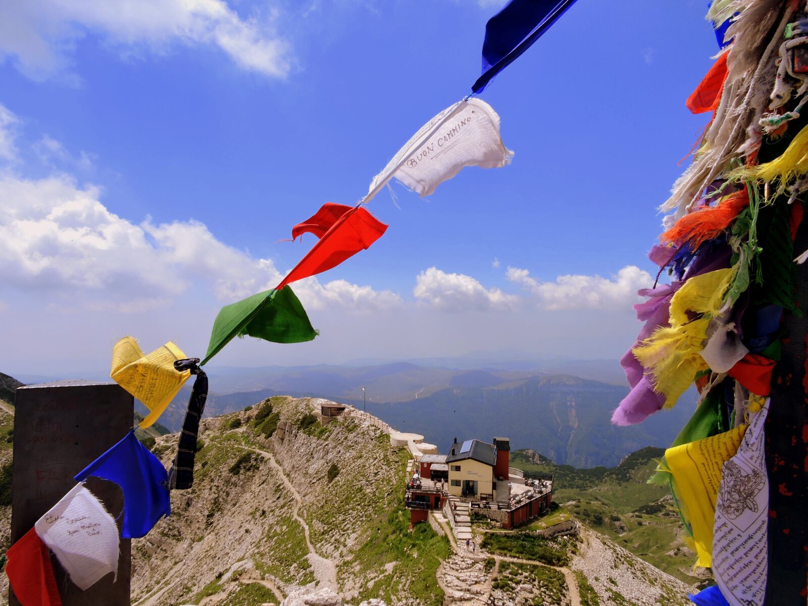 Nikon Coolpix P600 sample photo. Top, flags, colors photography