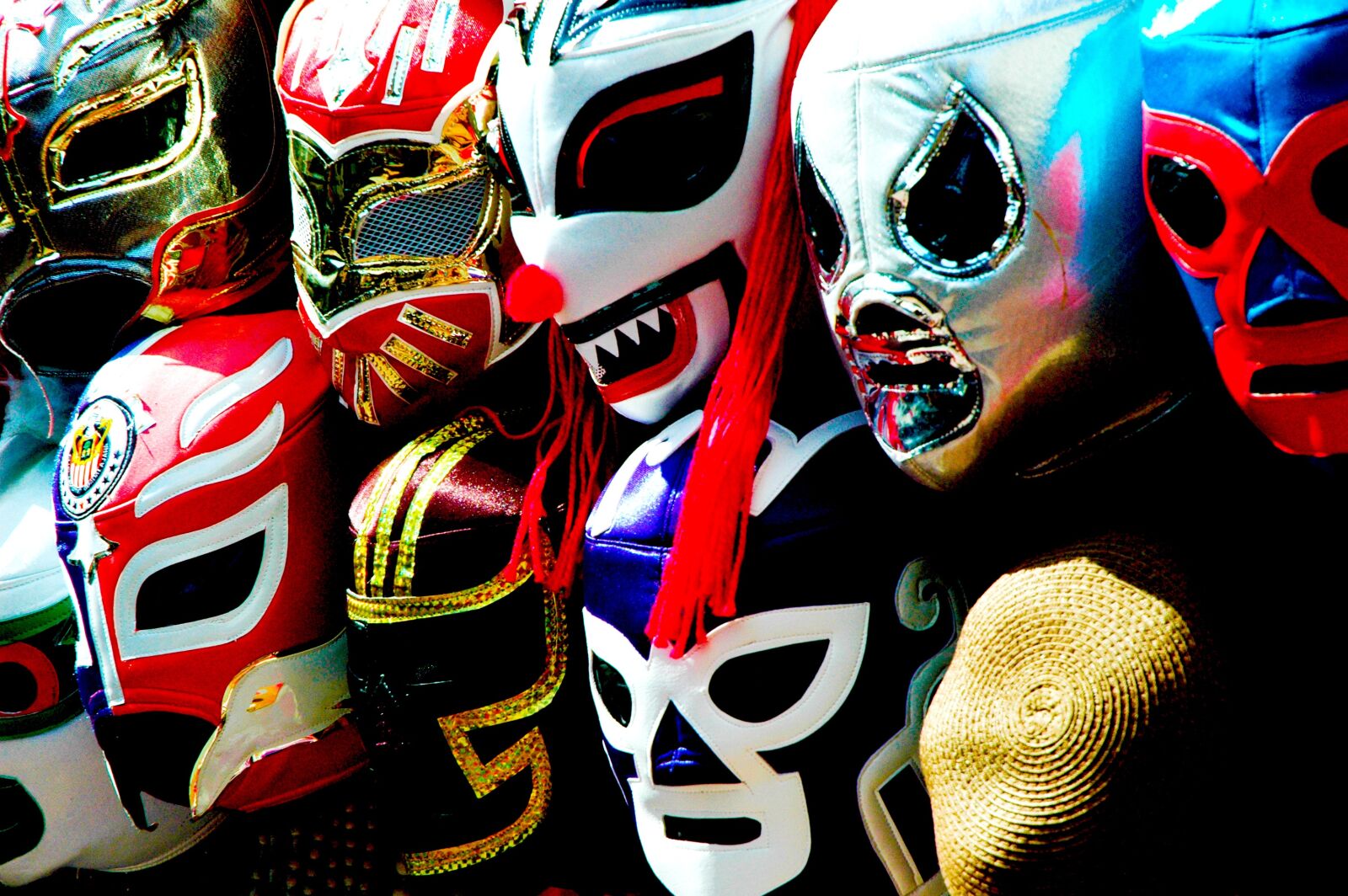 Nikon D70 sample photo. Mexico, fighter, wrestling photography