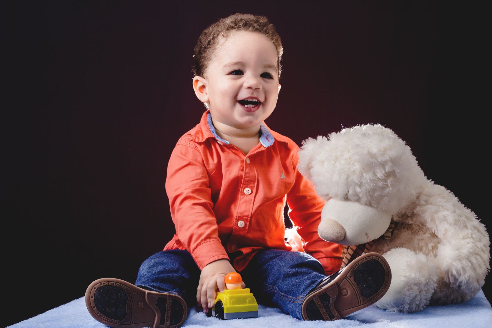 Canon EF 50mm f/1.8 sample photo. Bebe, apludiendo, alegre photography