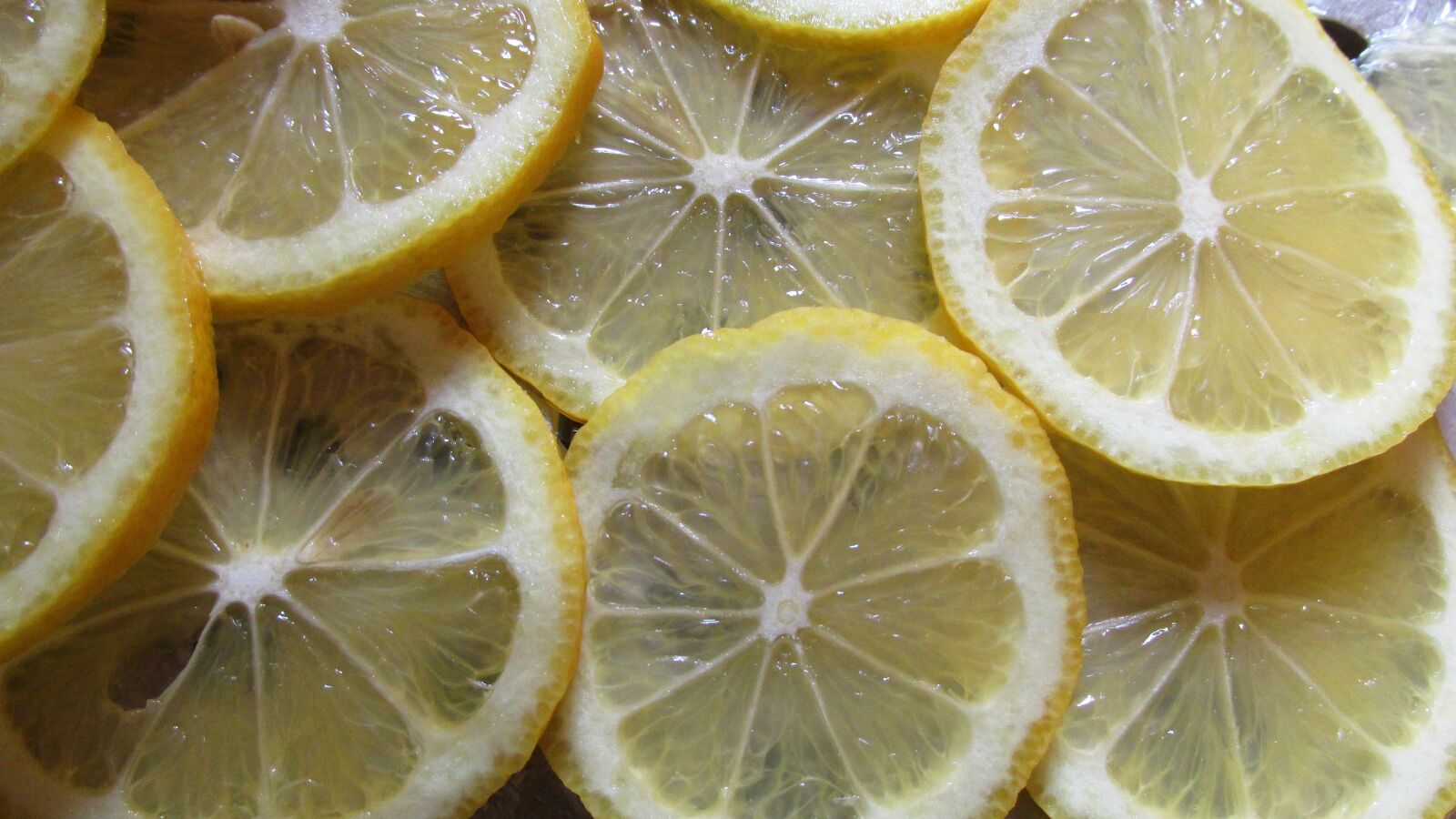 Canon PowerShot SX170 IS sample photo. Lemons, slices, citrus photography