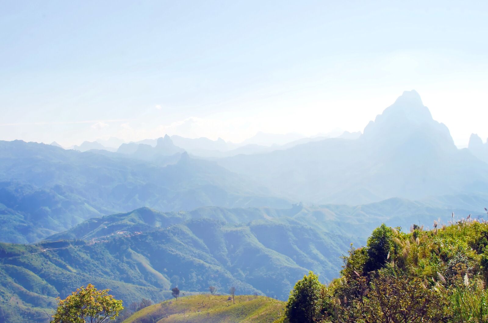 Pentax K-5 sample photo. Laos, mountain, annam mountain photography