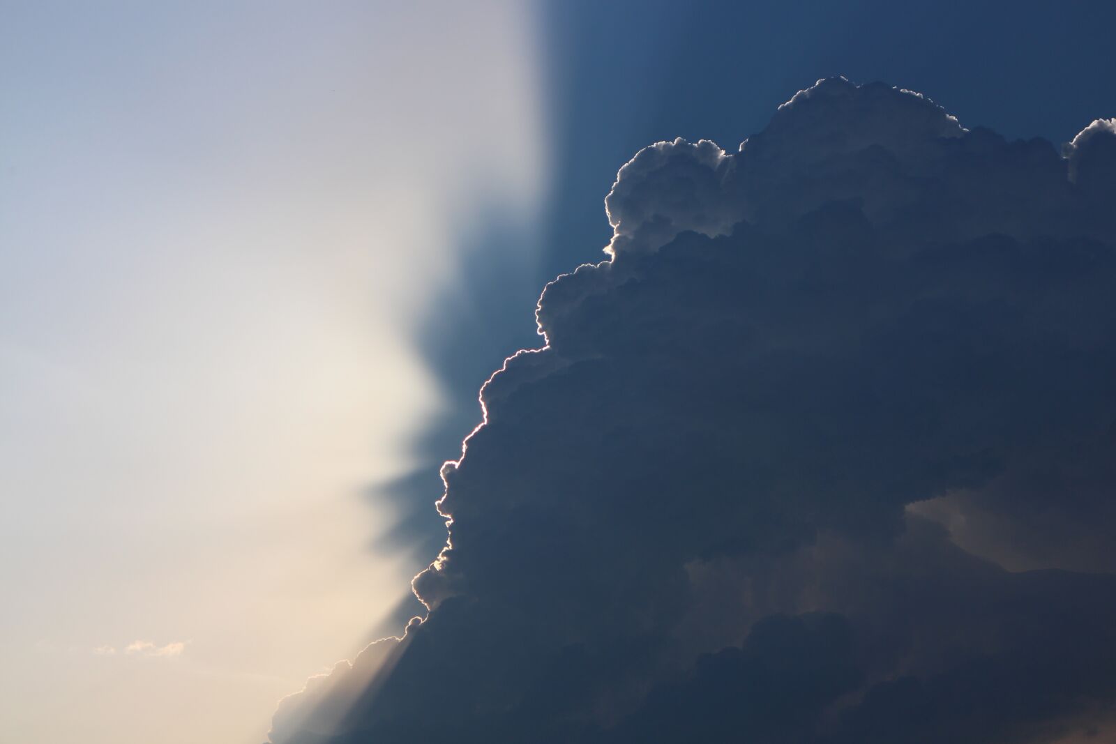 Canon EOS M sample photo. Cloud, sun, thundercloud photography