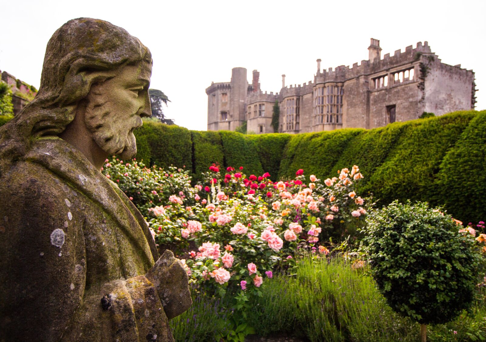 Canon EOS 700D (EOS Rebel T5i / EOS Kiss X7i) sample photo. Thornbury castle, thornbury, statue photography