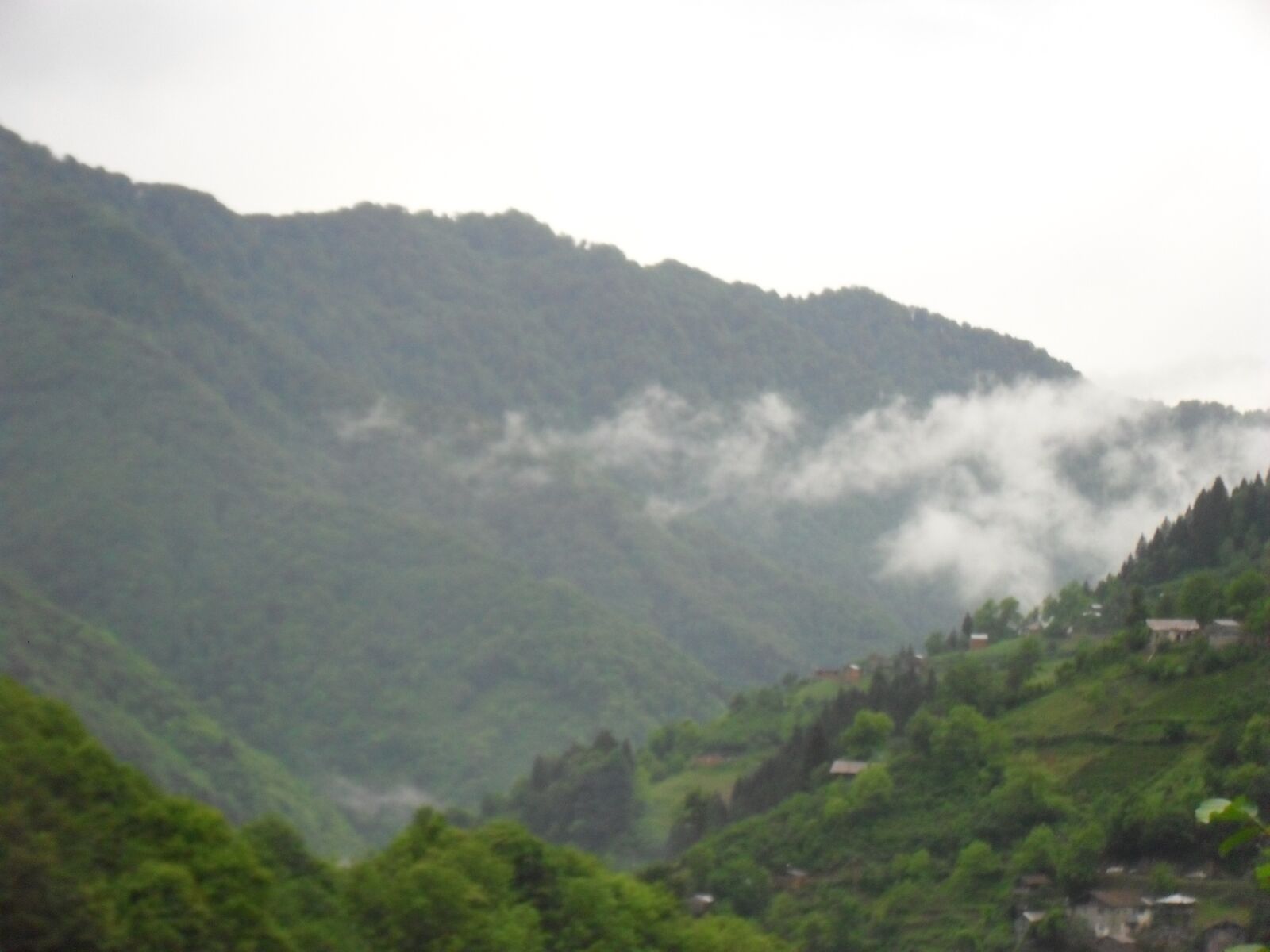 Samsung ES60 / VLUU ES60 /  SL105 /  ES63 sample photo. Cloud, fog, nature photography