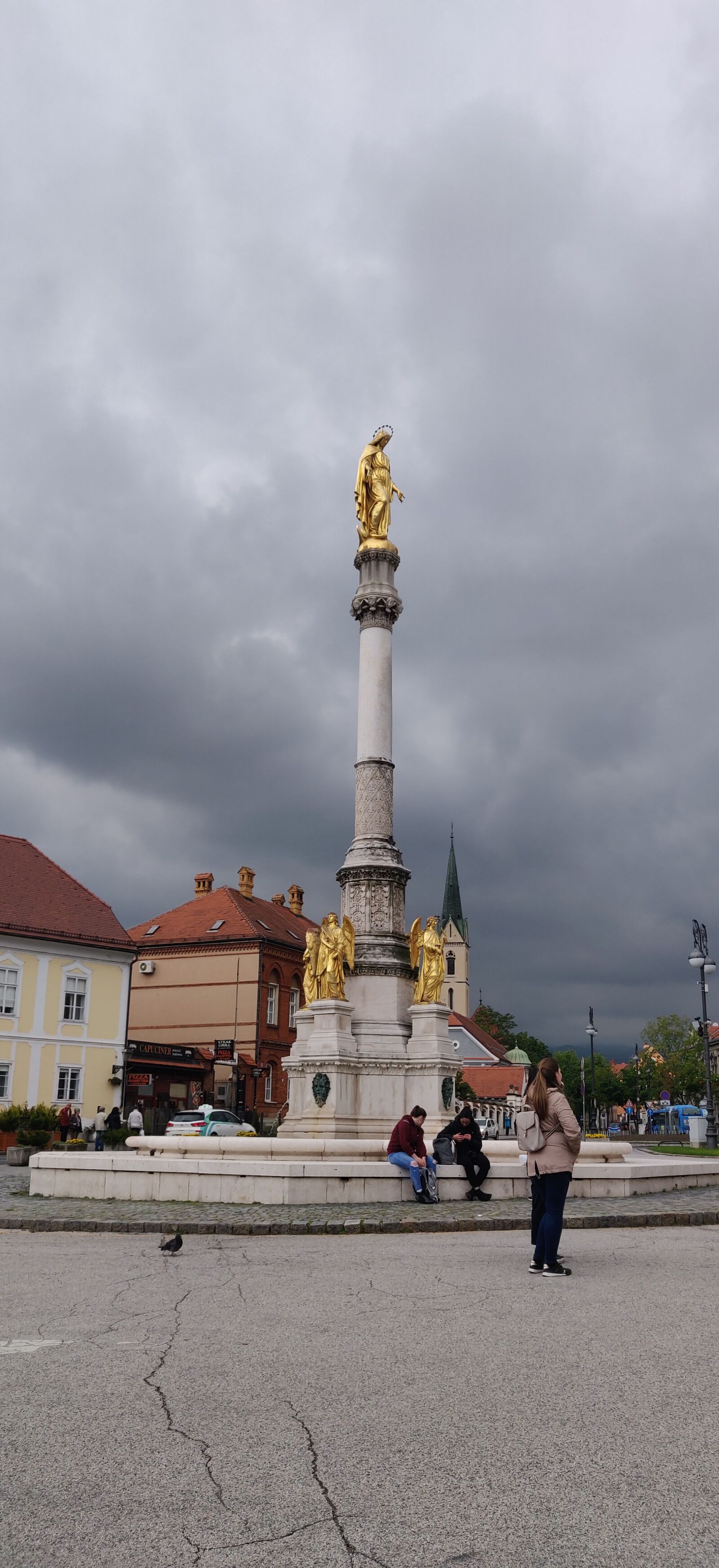 OnePlus A6010 sample photo. Zagreb, sky, city photography
