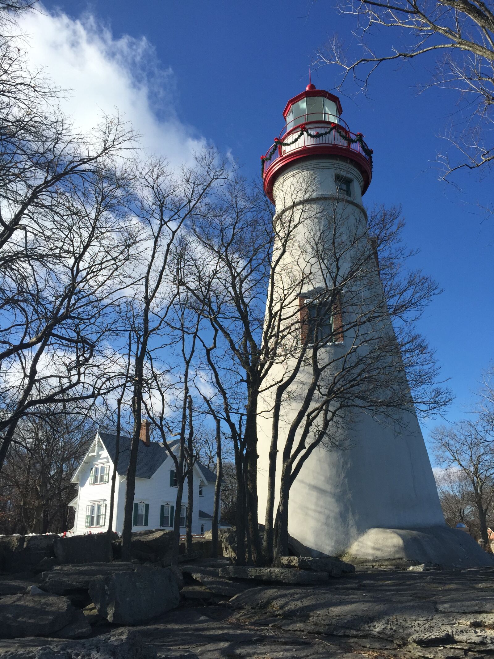 Apple iPhone 6 sample photo. Lake, erie, marblehead, lighthouse photography