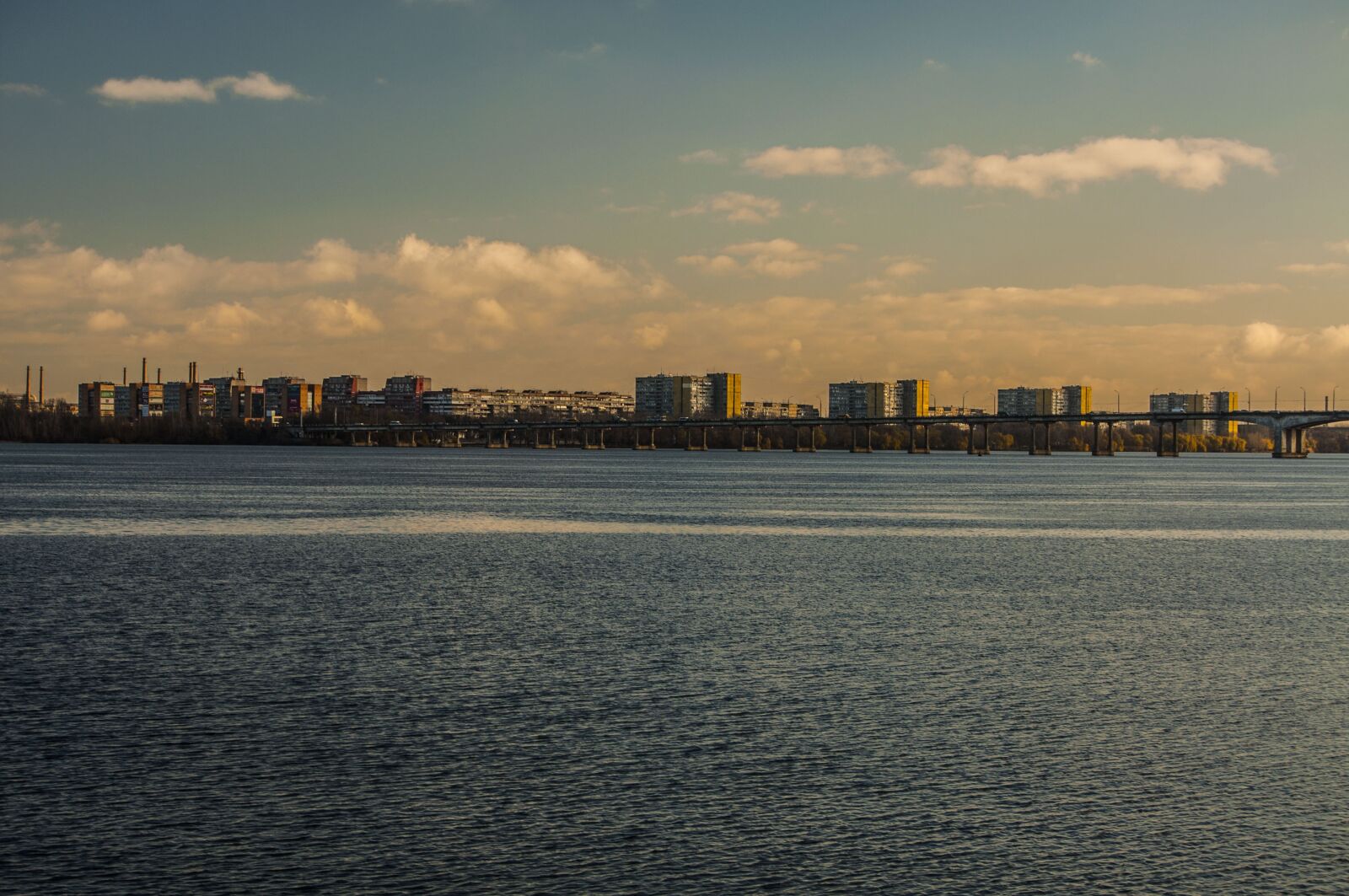 Nikon D90 sample photo. Water, megalopolis, panoramic photography