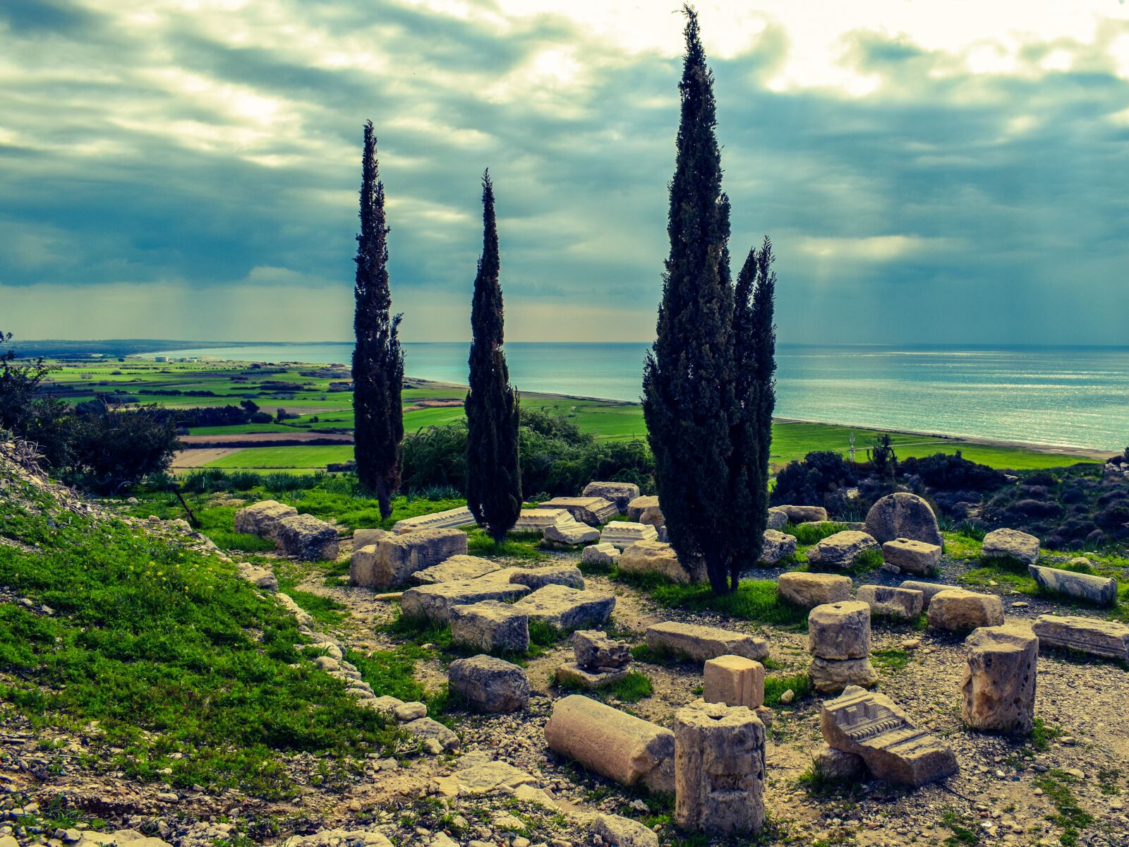 Nikon D3300 sample photo. Ruins, cyprus, kourion photography