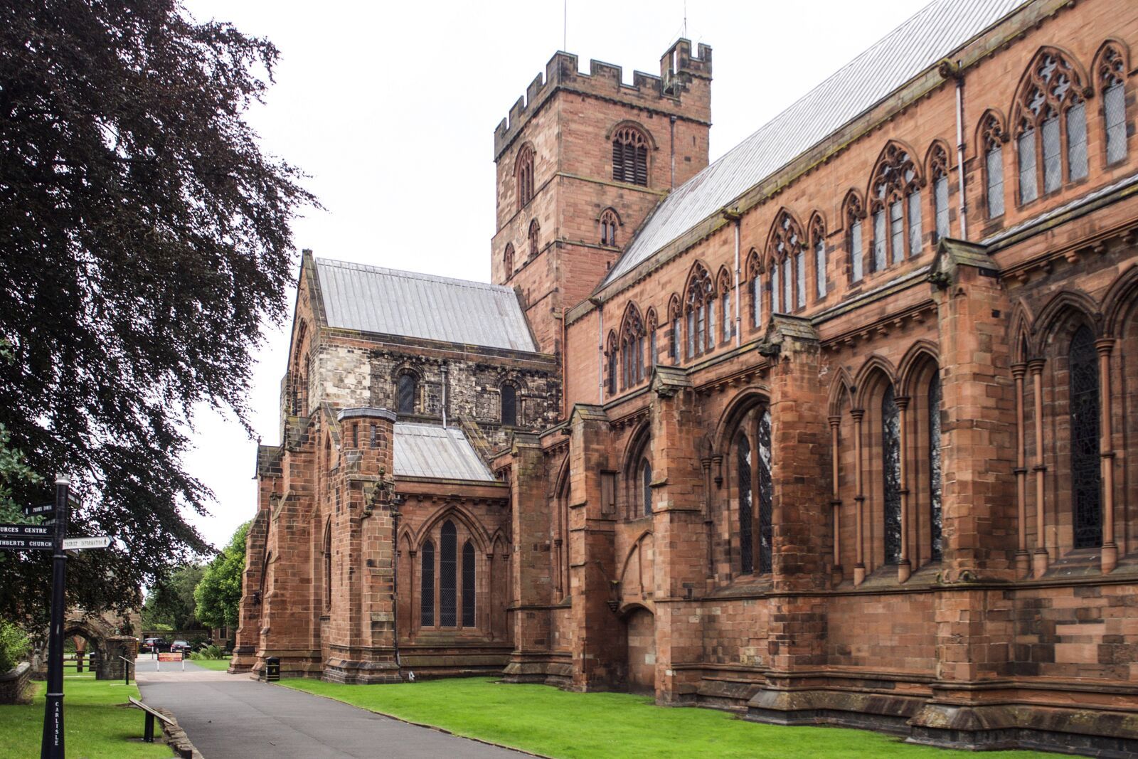 Olympus OM-D E-M10 sample photo. Cathedral, carlisle, episcopal see photography