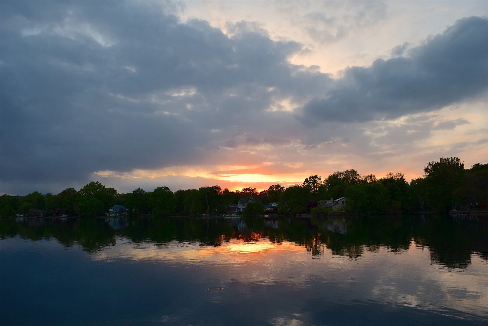 Nikon D3300 sample photo. Lake, sunset, reflection photography