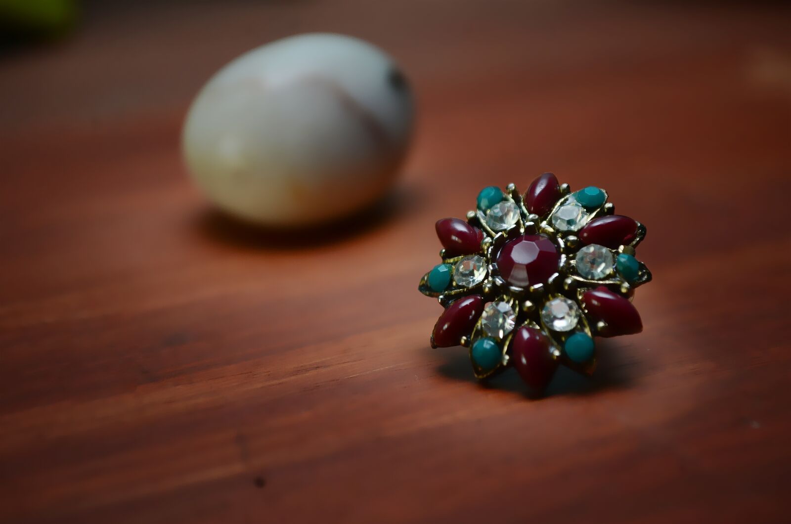 Nikon D5100 sample photo. Jewellery, stone, ring photography