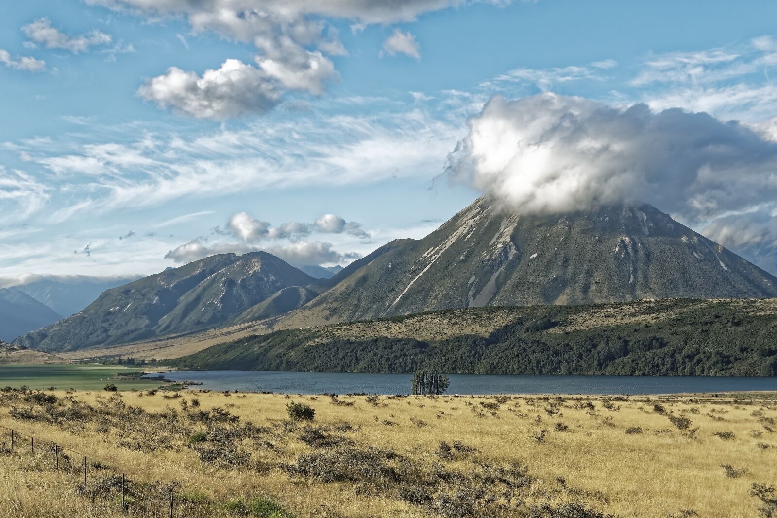 Nikon D500 sample photo. New zealand, lake pearson photography