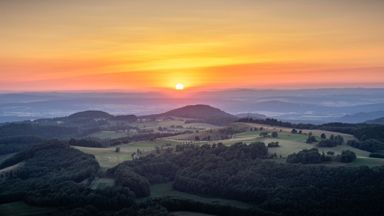 Nikon D7200 sample photo. Horizon, mountains, sunset photography